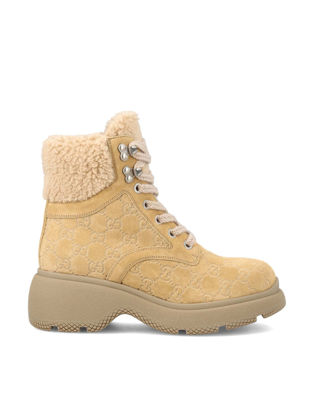 Leather Ankle Boots Gucci – Гарантія оригінальності – боковий вид