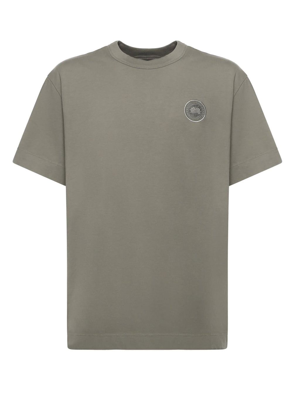 Оригінальна T-Shirt Gladstone In Cotone Canada goose – боковий вид