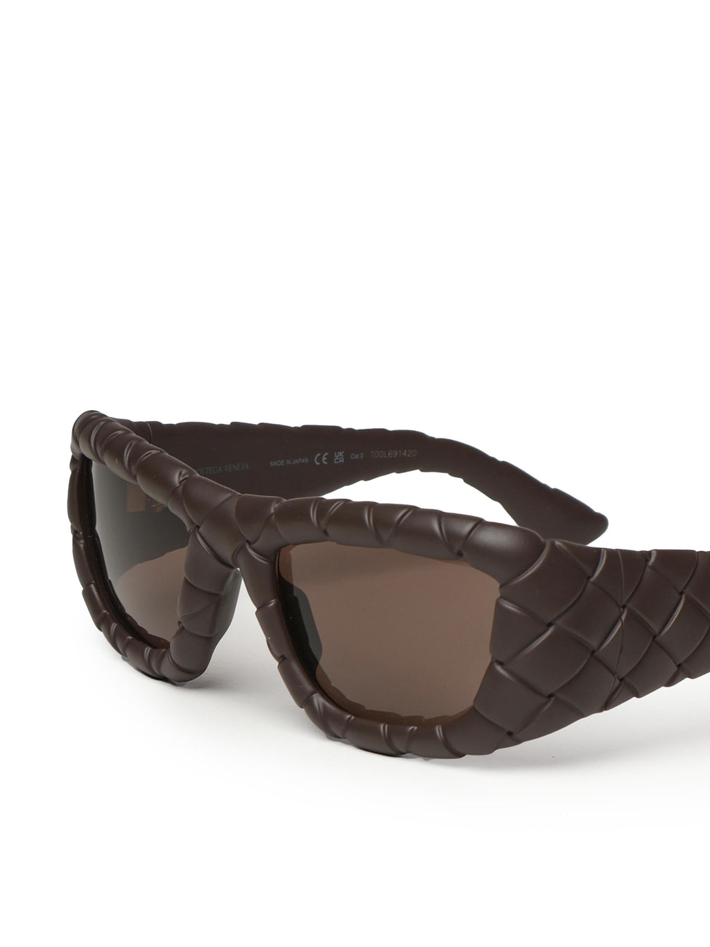 Оригінальна Occhiali Da Sole Rettangolari In Acetato Bottega veneta – збільшений вид