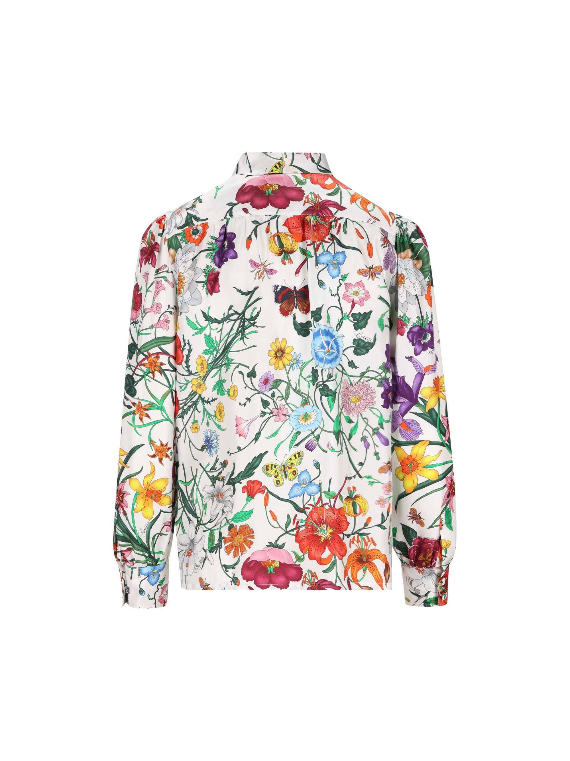 Camicia In Seta Gucci оригінал – Купити в Україні – вид ззаду