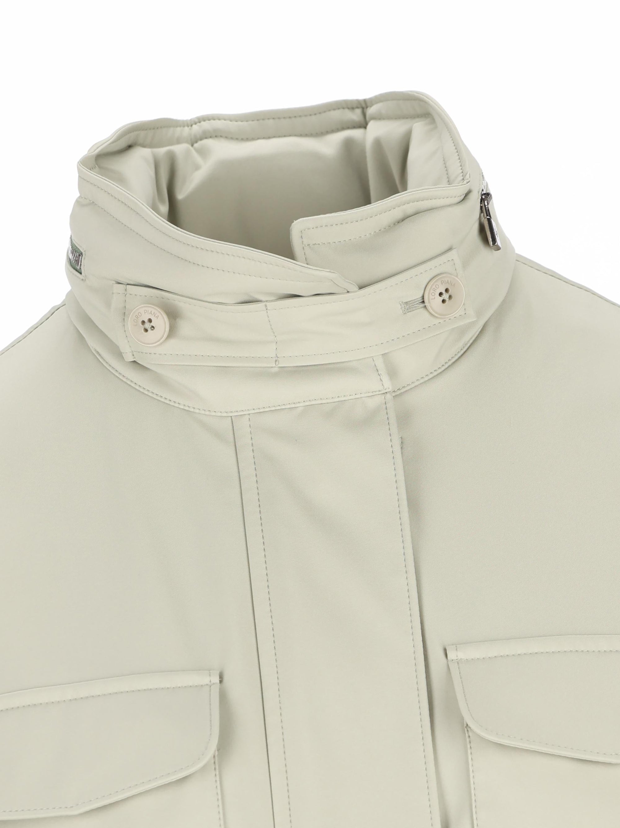 Field Jacket Traveller Windmate® Loro piana – Гарантія оригінальності – детальний вид