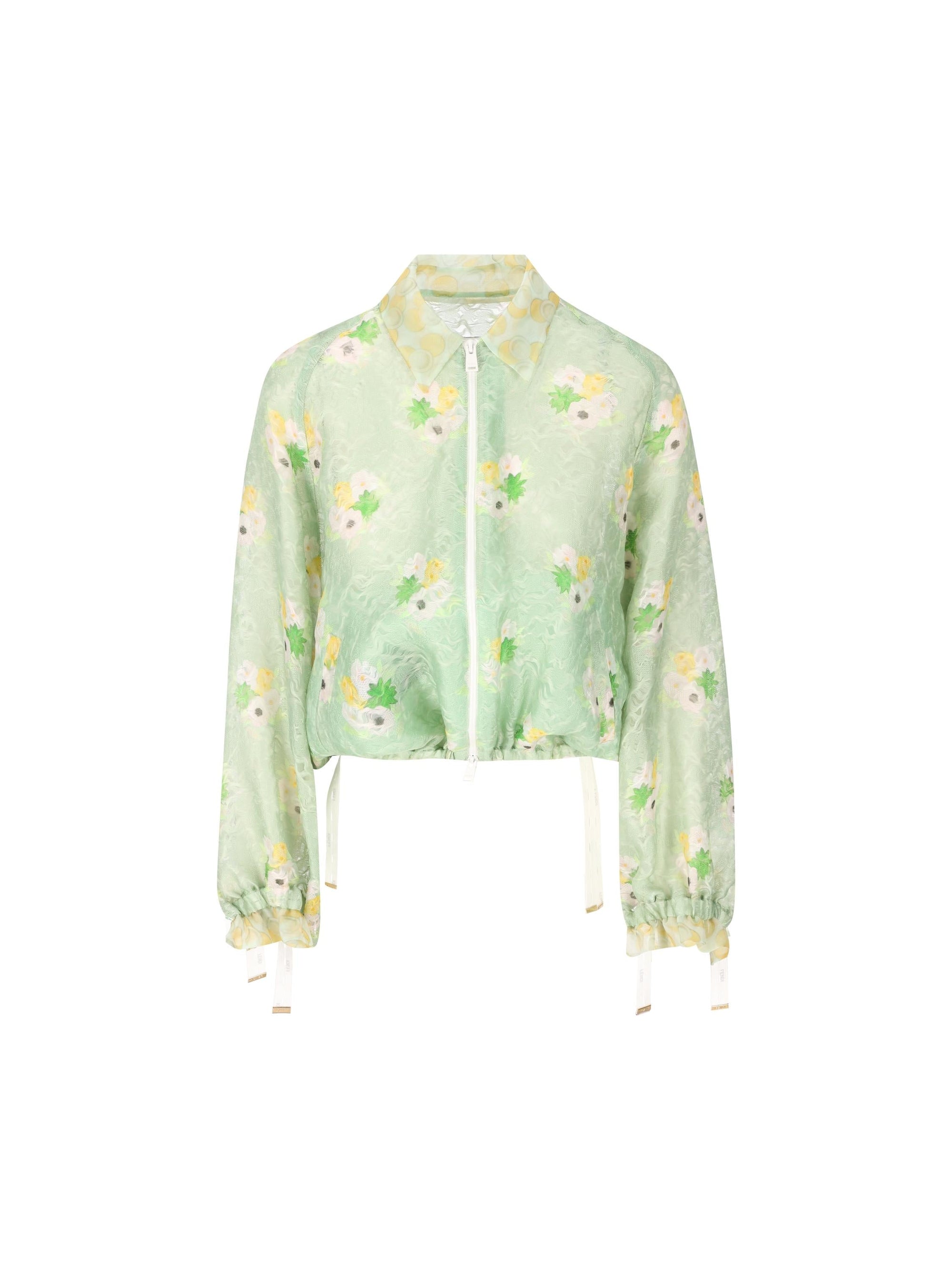 Bomber Jacket Fendi – Гарантія оригінальності – боковий вид