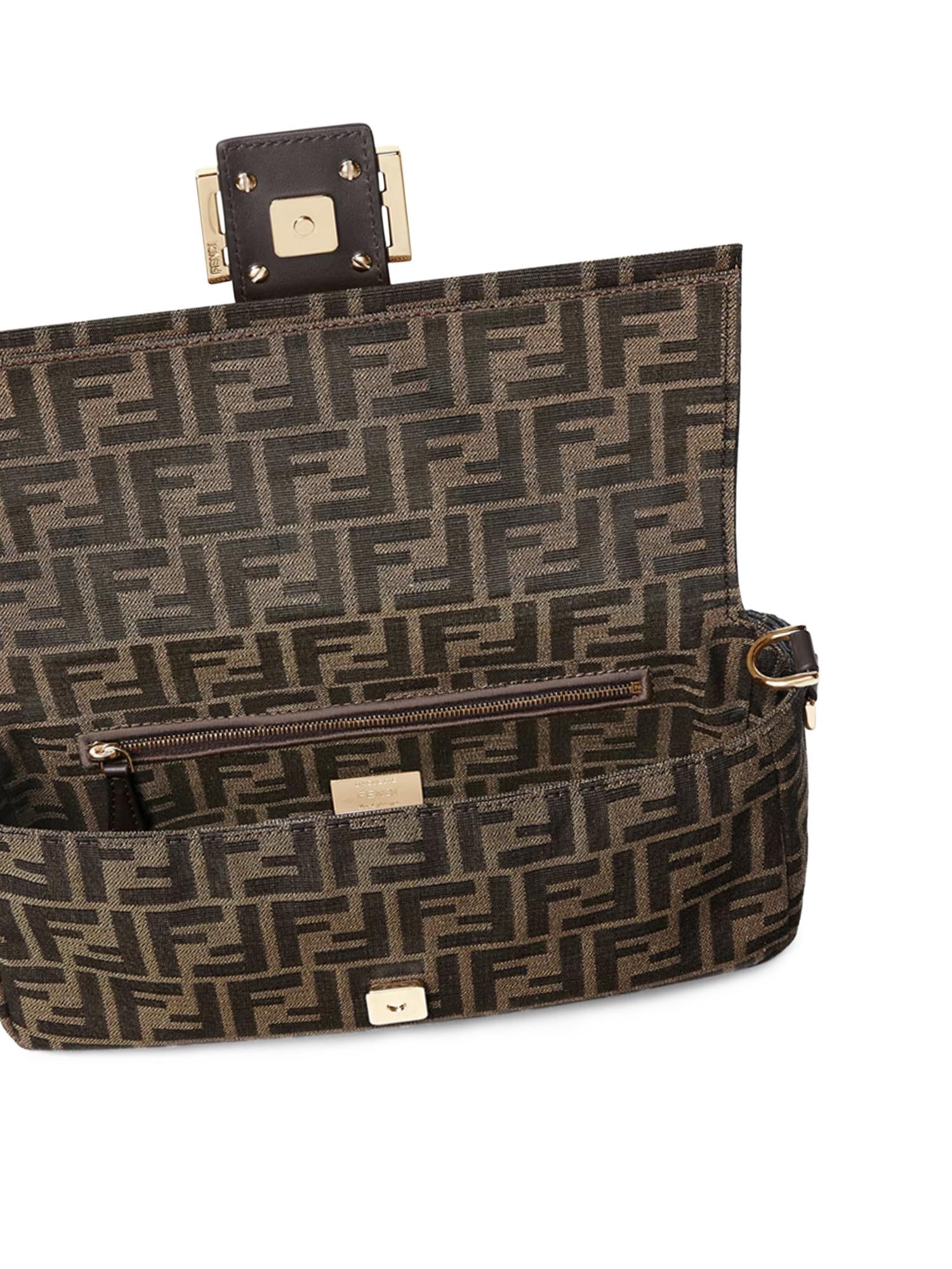 Оригінальна Borsa Baguette® Ff Jacquard Fendi – збільшений вид