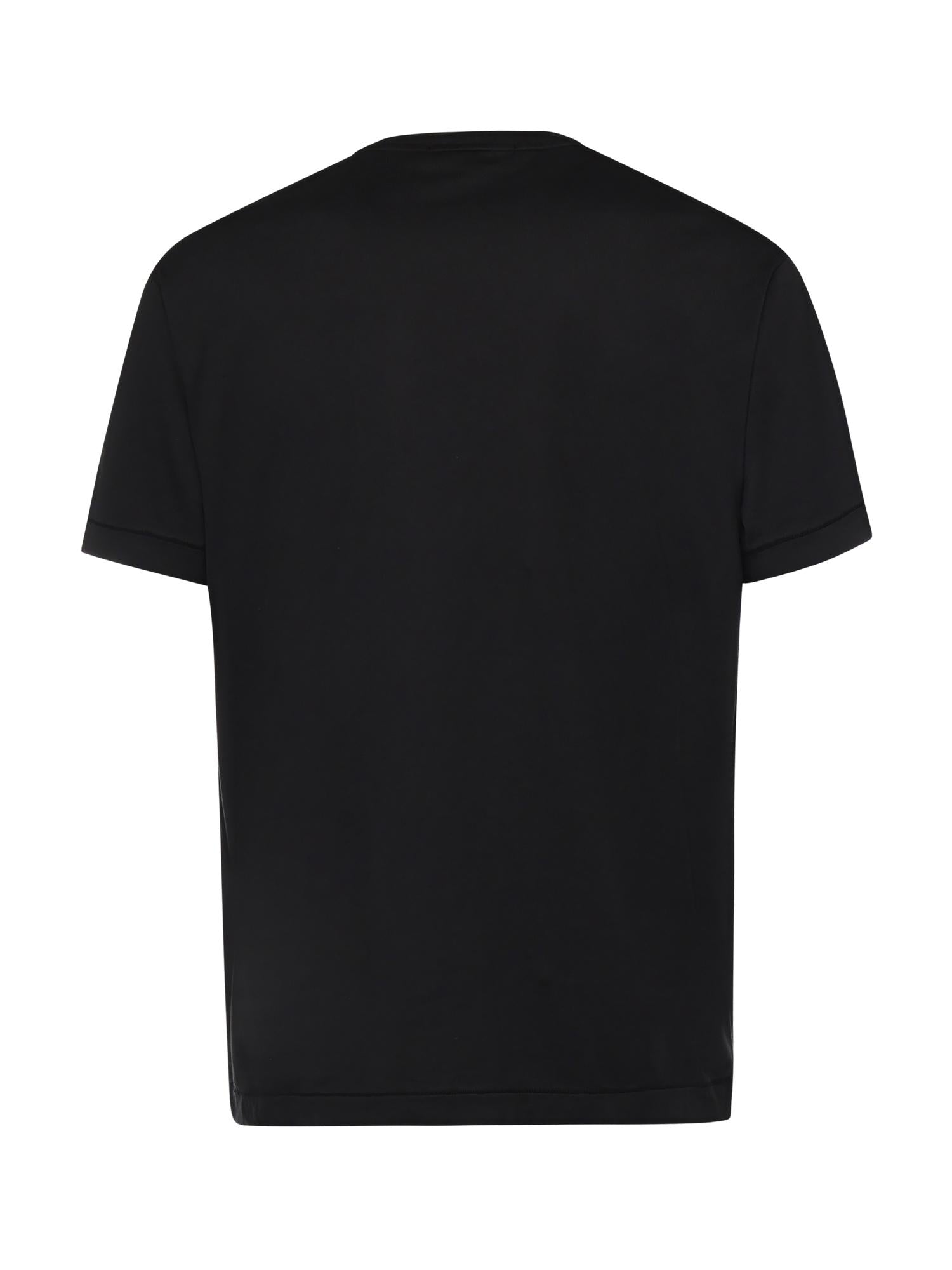 Оригінальна T-Shirt Con Patch Compass In Jersey DI Cotone Stone island – детальний вид