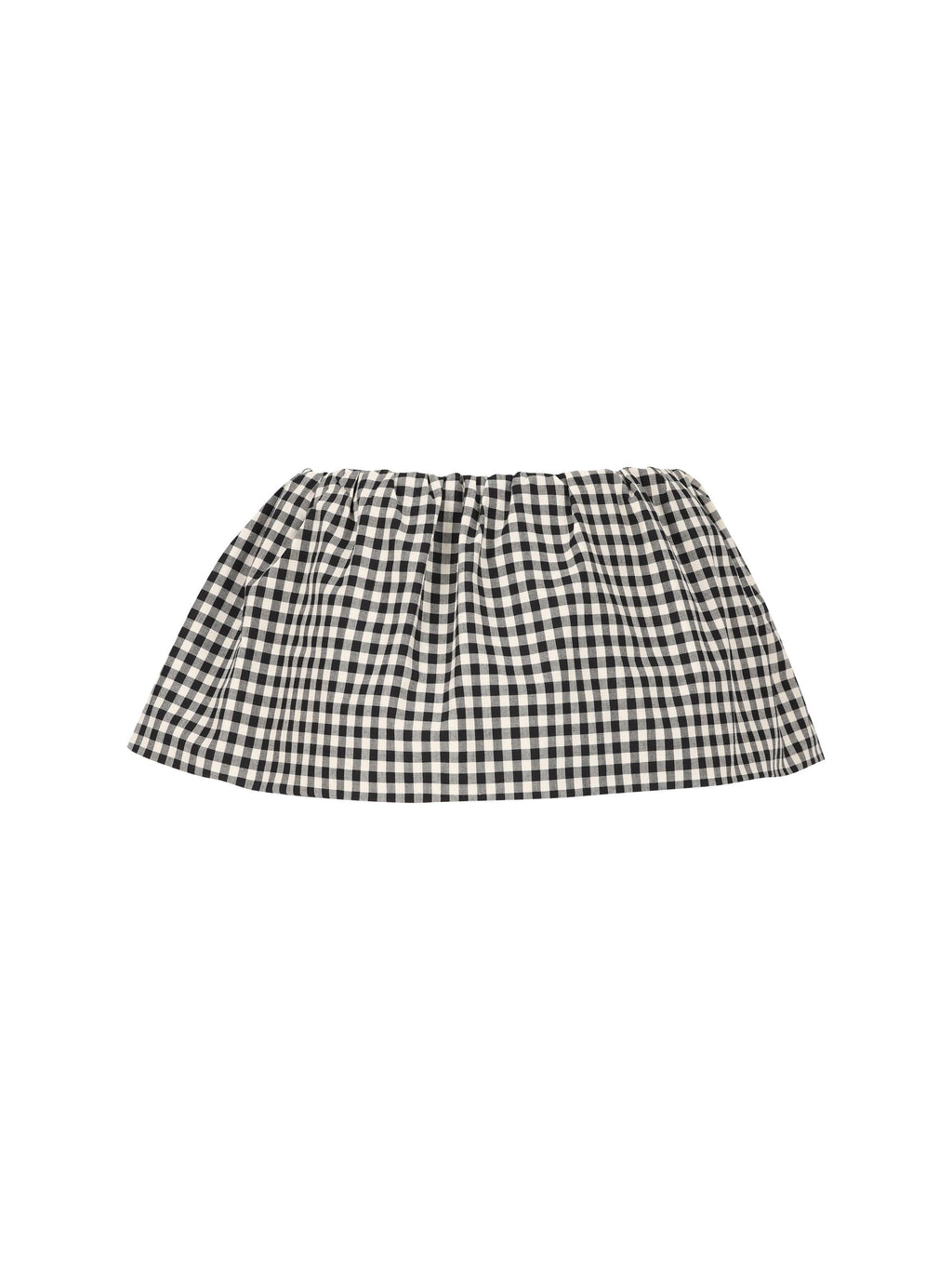 Оригінальна Mini Skirt In Poplin Miu miu – вид ззаду