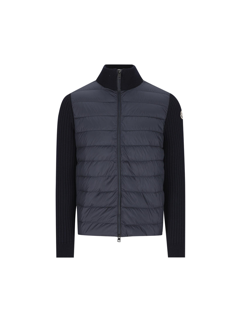 Оригінальна Quilted Wool Cardigan Moncler – боковий вид