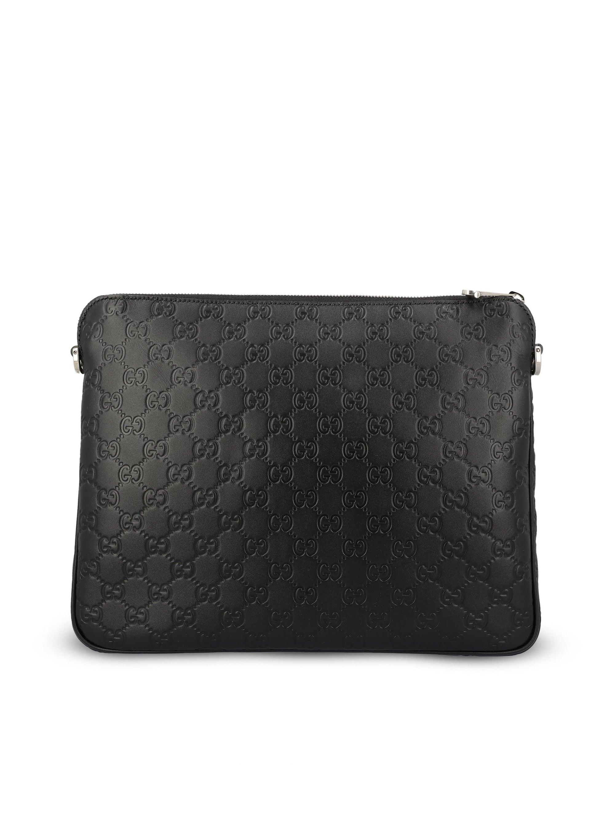 Shoulder Bag Gg Emblem Gucci оригінал – Купити в Україні – вид ззаду