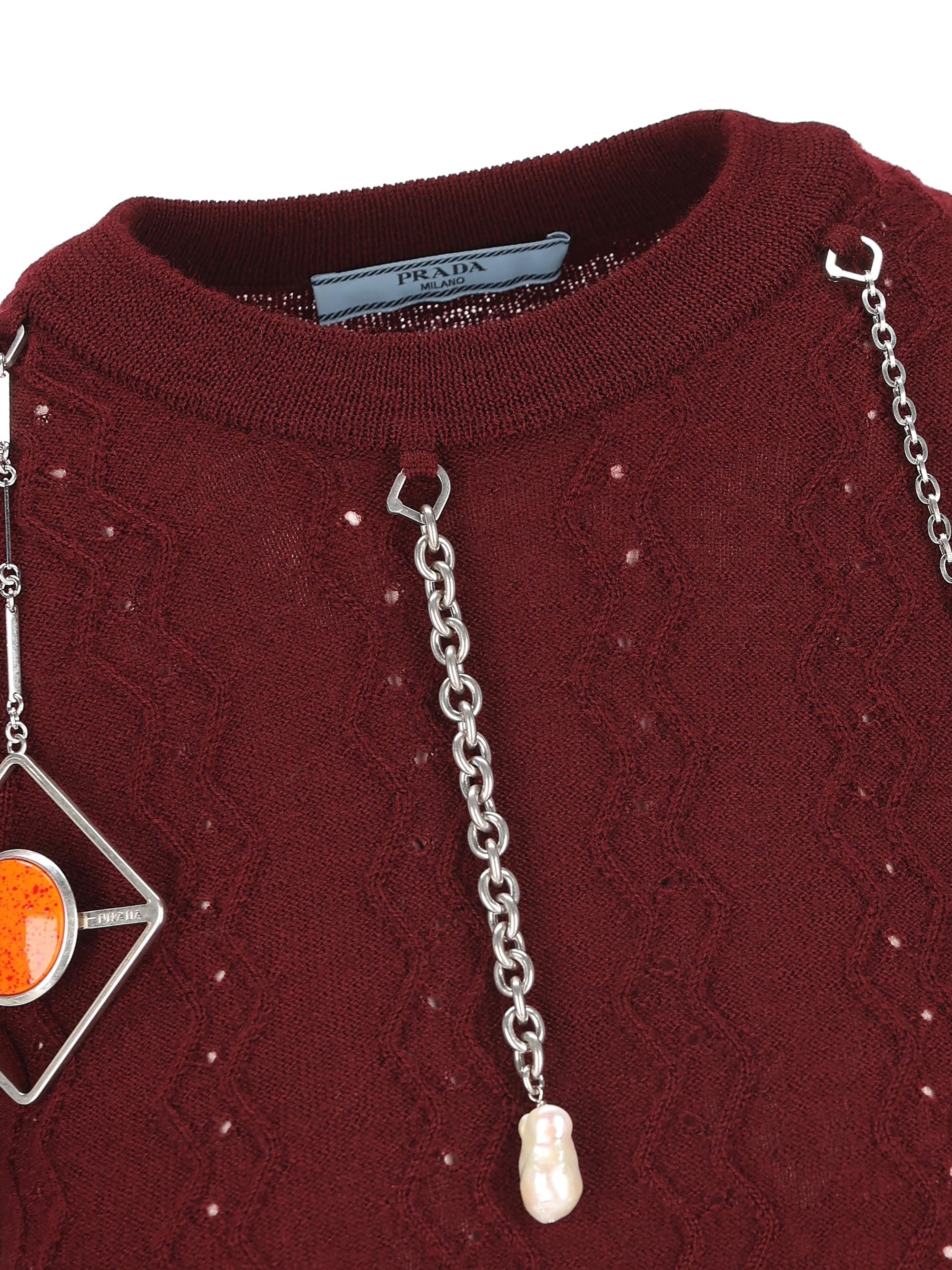 Wool Sweater Prada – Гарантія оригінальності – детальний вид