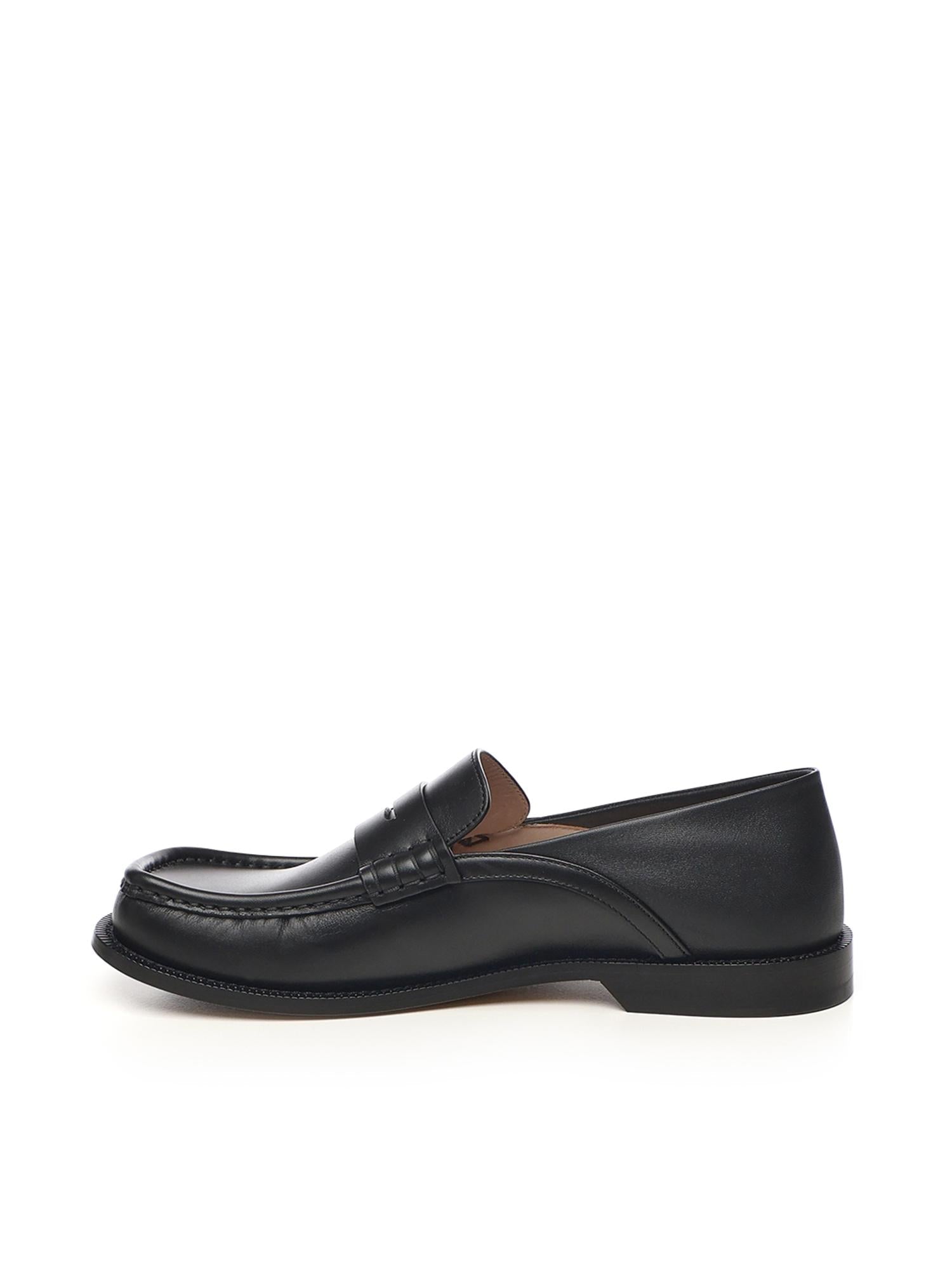 Mocassini Campo Flap Back In Pelle DI Vitello Loewe – Гарантія оригінальності – збільшений вид