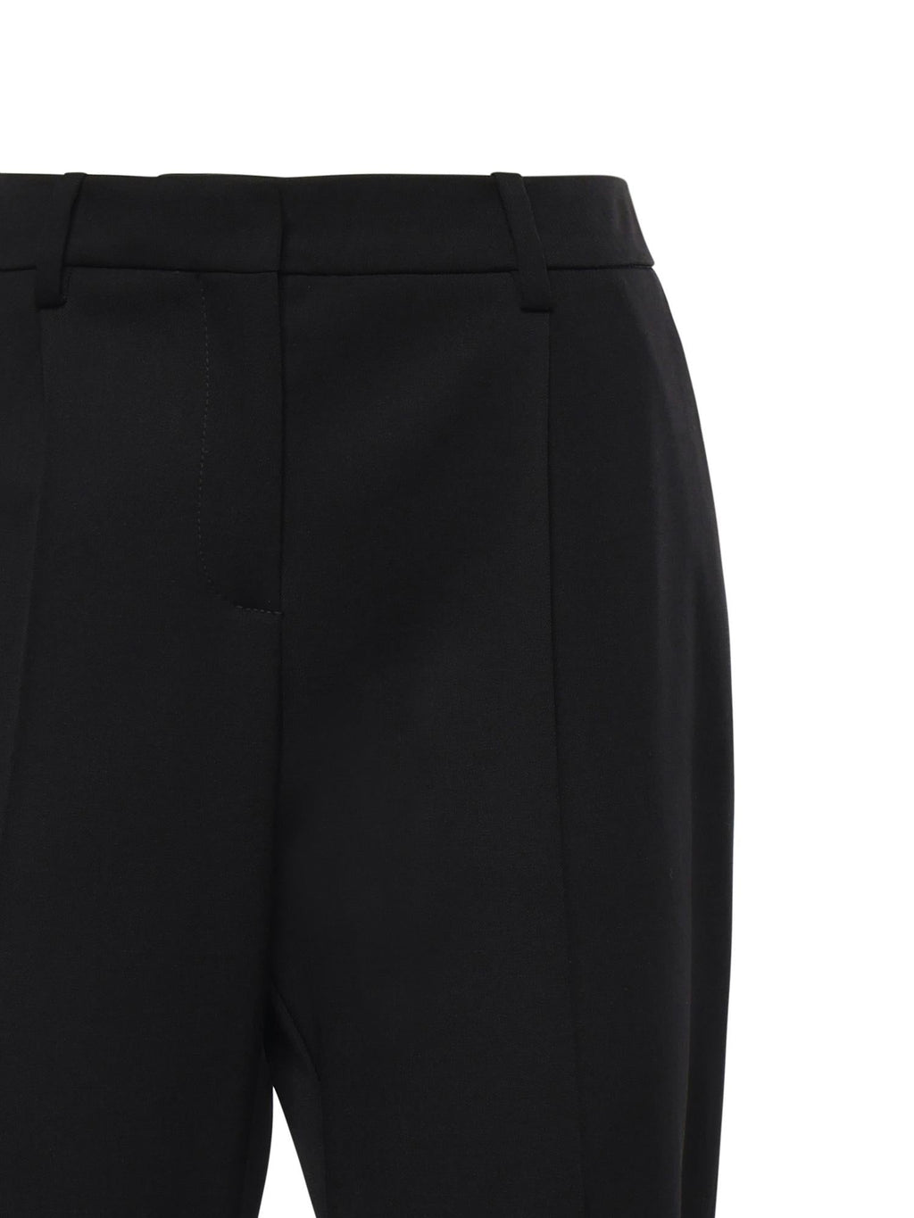 Pantaloni Sartoriali In Twill DI Lana Balenciaga оригінал – Купити в Україні – вид ззаду
