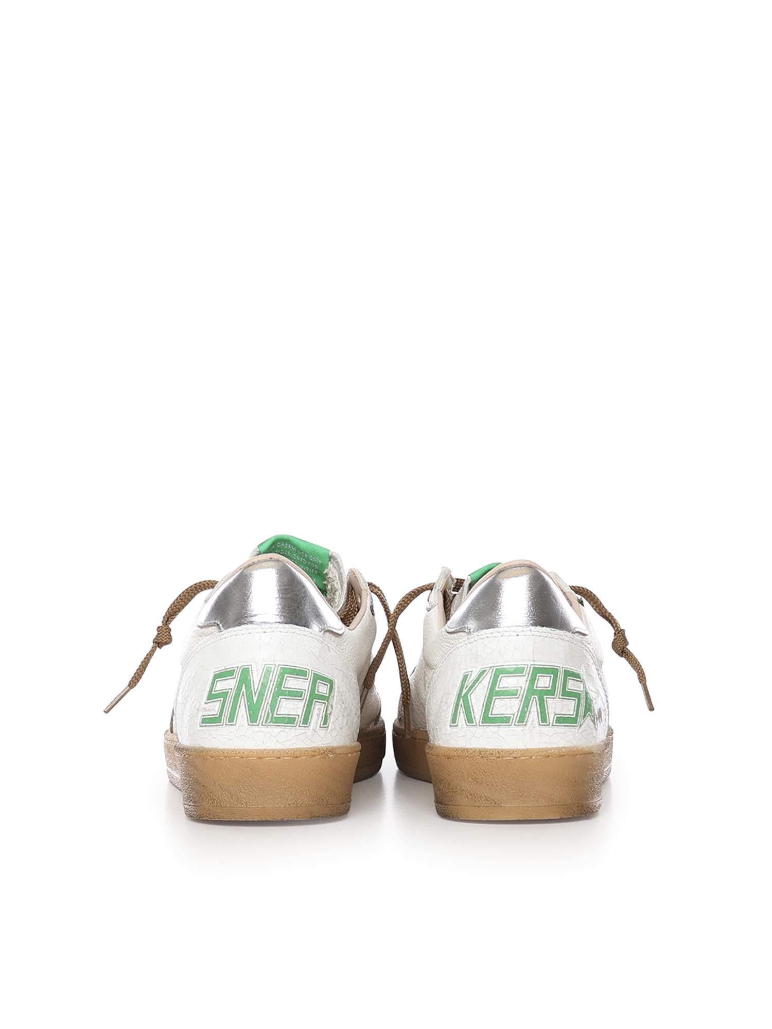 Оригінальна Sneaker Ball Star In Pelle Golden goose – детальний вид