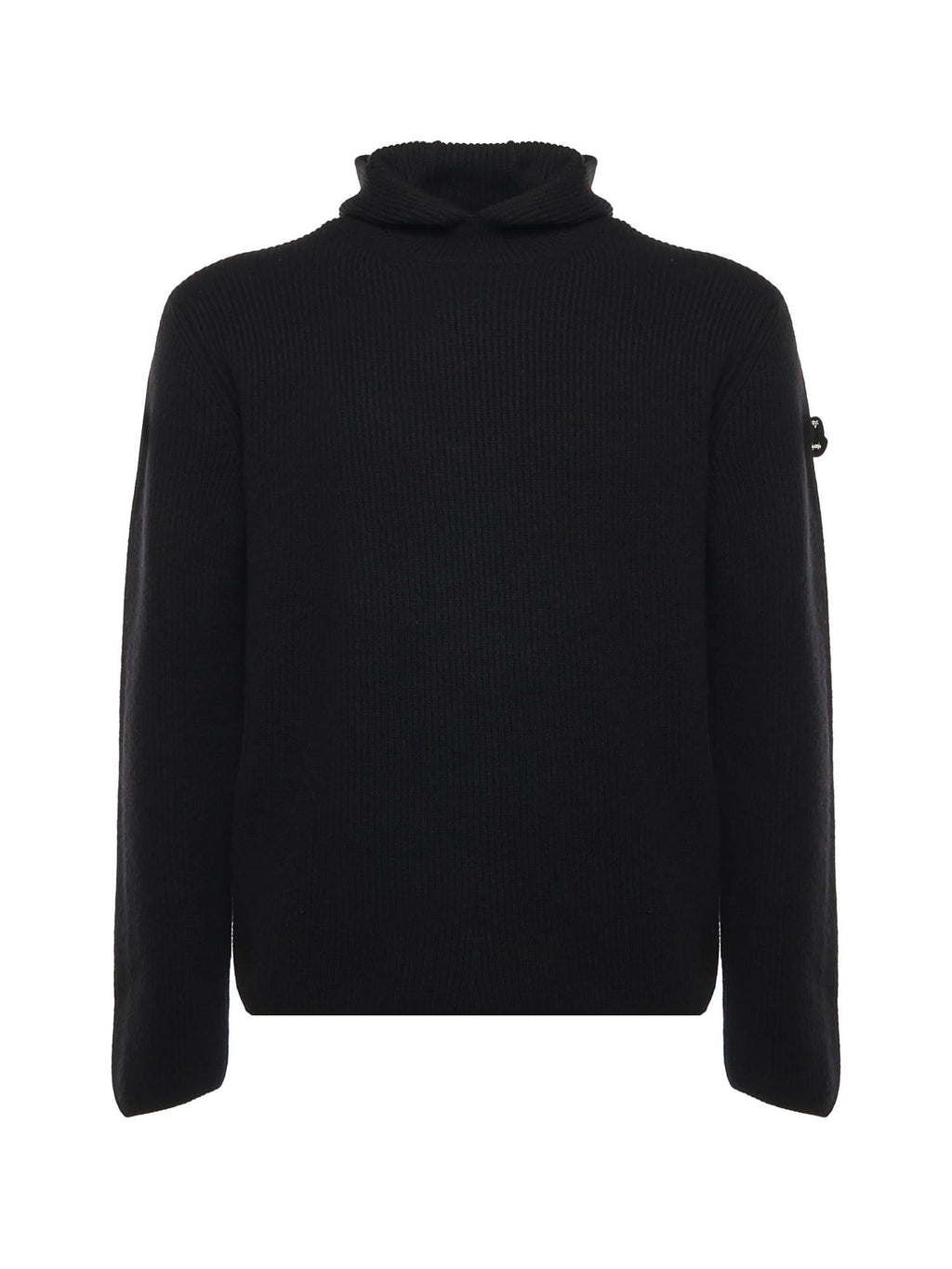 X Jil Sander Maglia Con Cappuccio Tricot Moncler оригінал – Купити в Україні – боковий вид