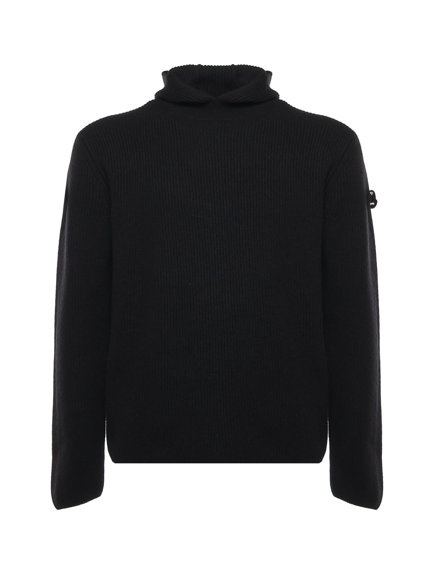 X Jil Sander Maglia Con Cappuccio Tricot Moncler оригінал – Купити в Україні – боковий вид