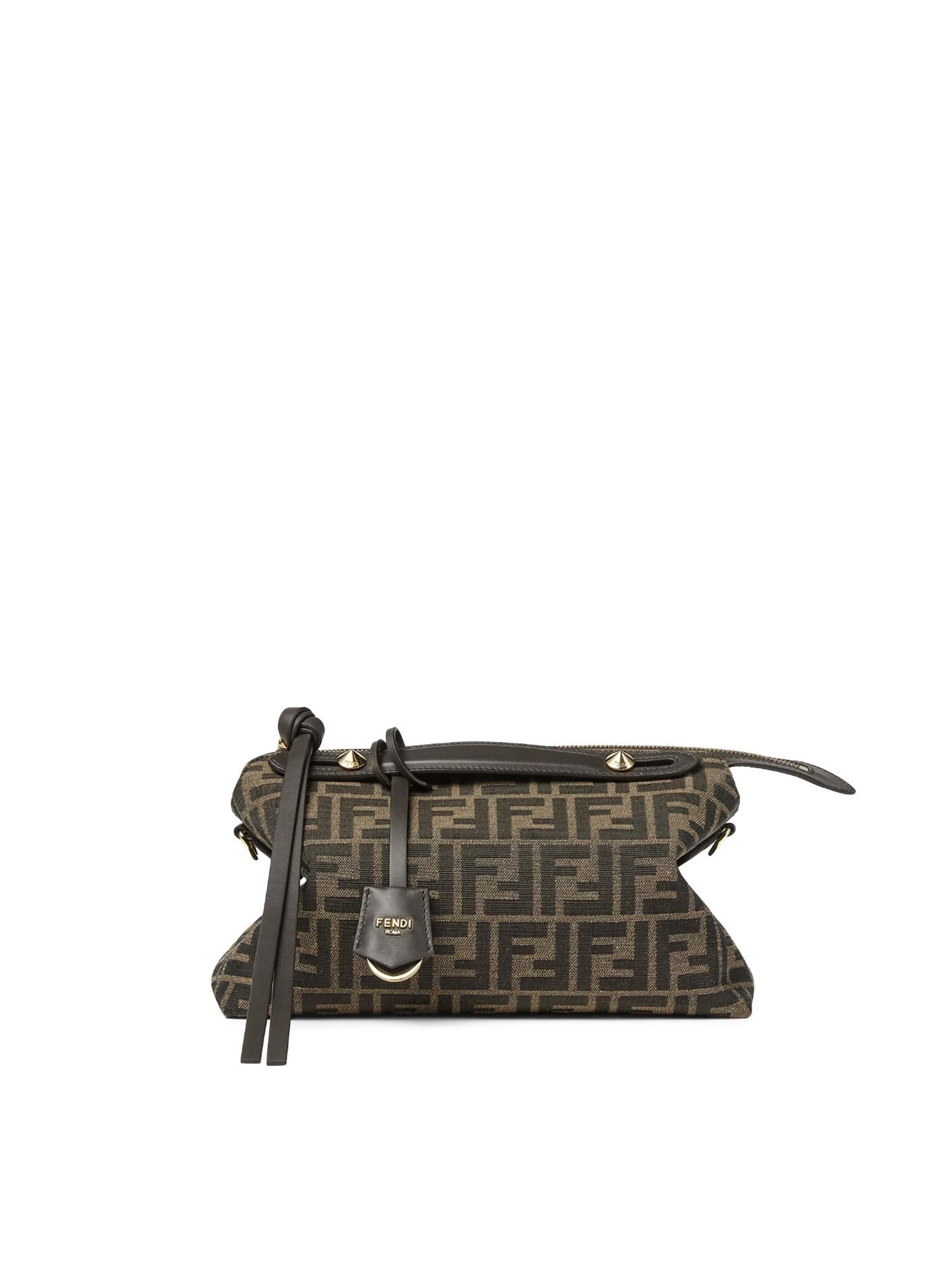 Borsa By The Way Soft Medium Ff Jacquard Fendi оригінал – Купити в Україні – боковий вид