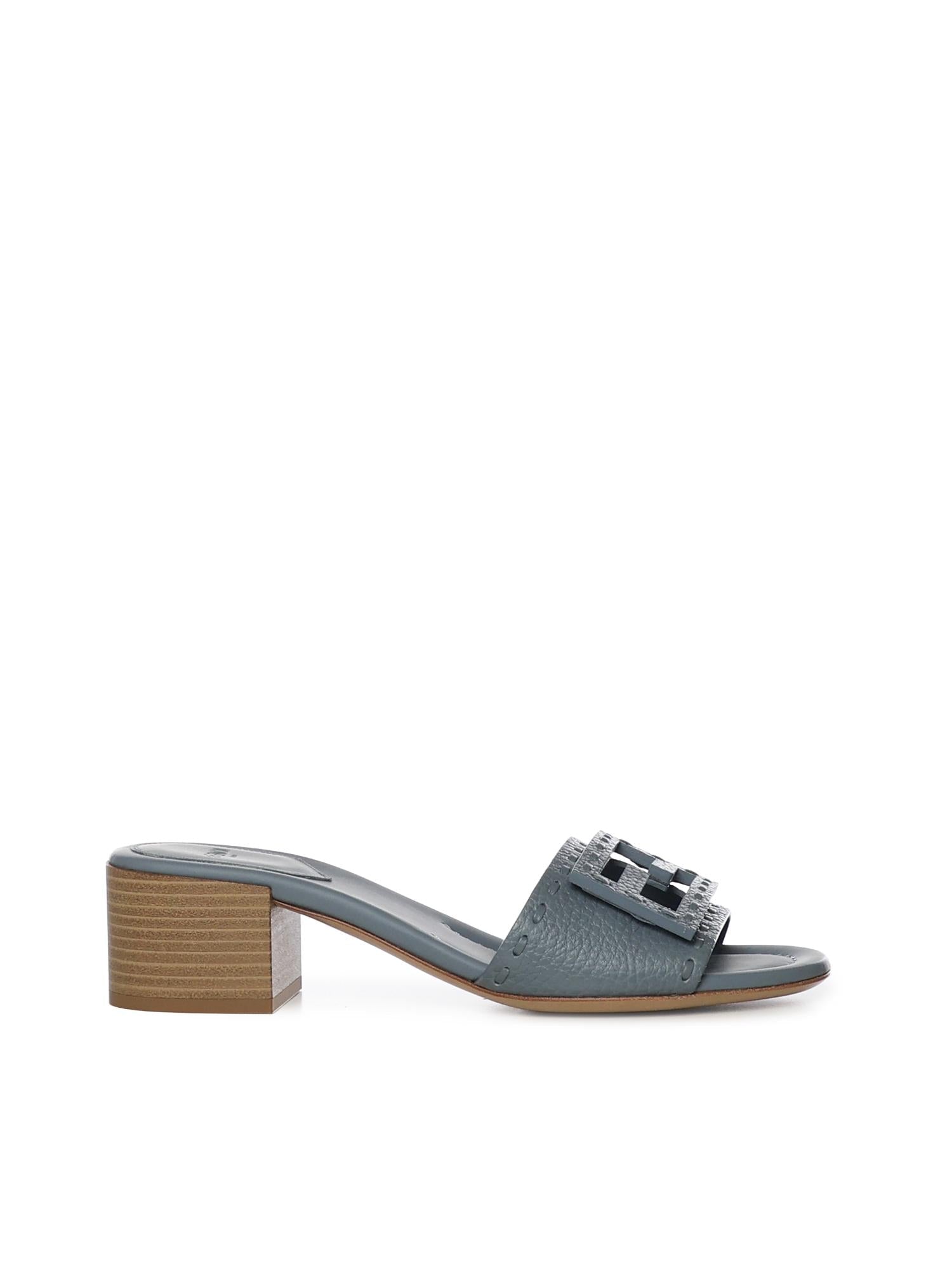 Slide Baguette In Pelle Fendi оригінал – Купити в Україні – боковий вид
