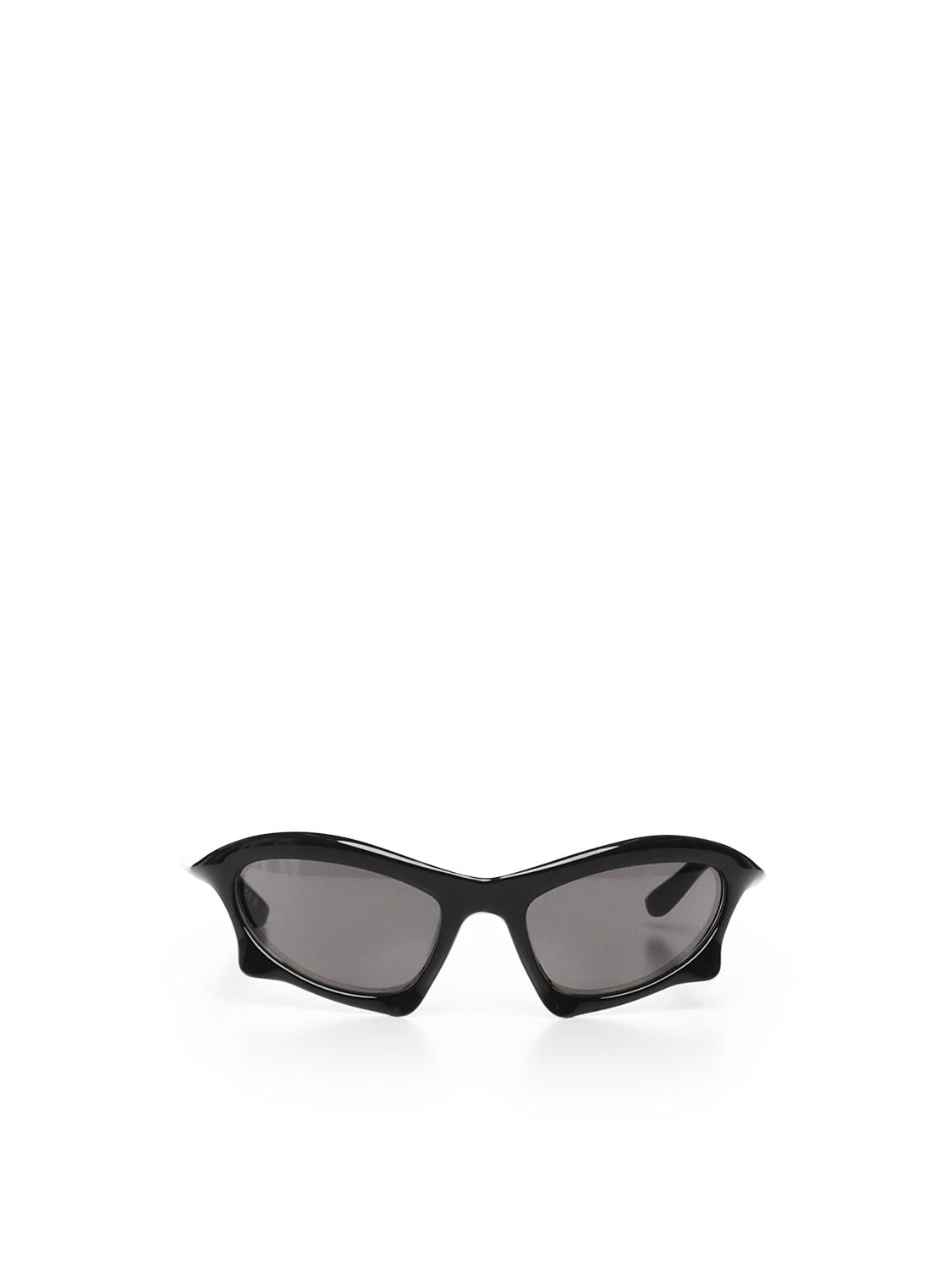 Оригінальна Occhiali Da Sole Bat Rectangle Balenciaga – боковий вид