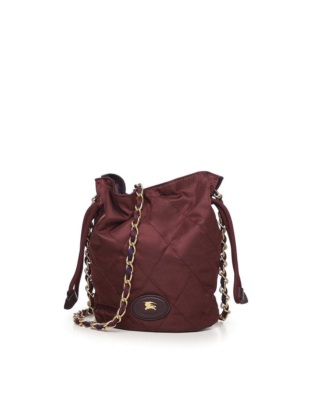 Pochette Horseshoe In Misto Nylon Burberry оригінал – Купити в Україні – боковий вид
