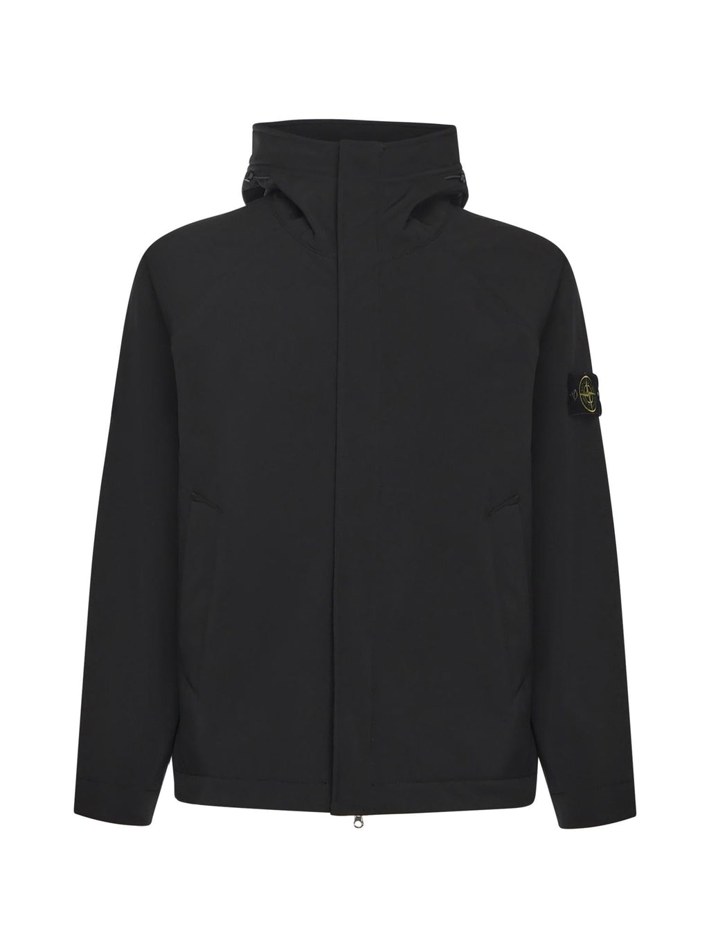 Parka Con Cappuccio E Logo Stone island оригінал – Купити в Україні – боковий вид