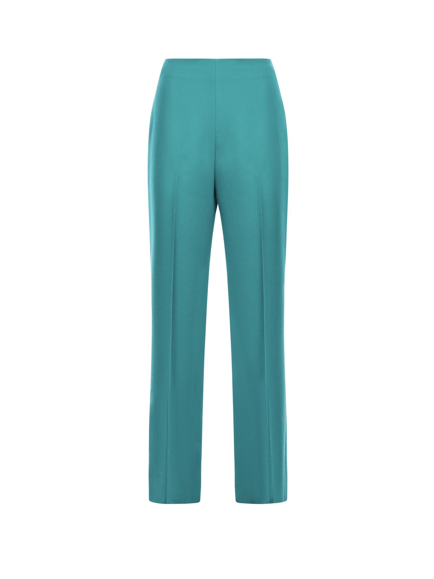 Pantaloni In Lana Grain De Poudre Fendi – Гарантія оригінальності – боковий вид