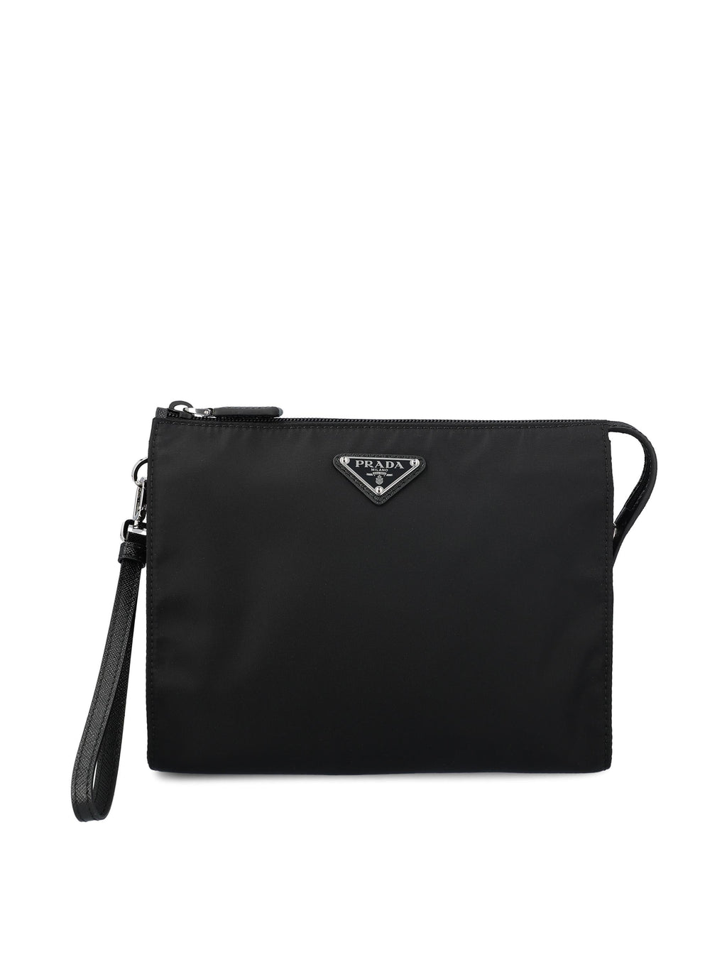 Оригінальна Necessaire In Re Nylon E Saffiano Prada – боковий вид
