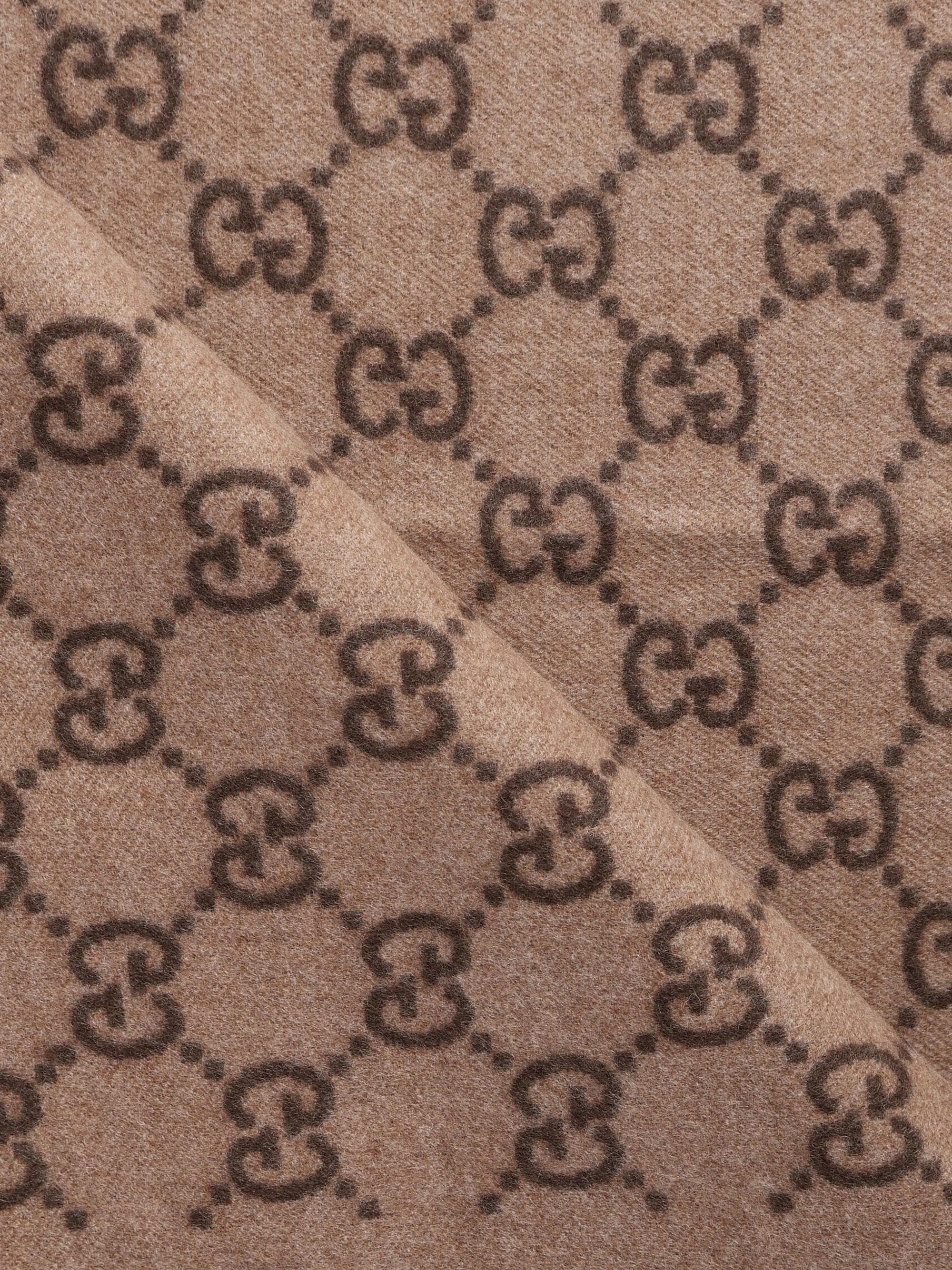 Оригінальна Scialle In Cashmere Gg Gucci – детальний вид