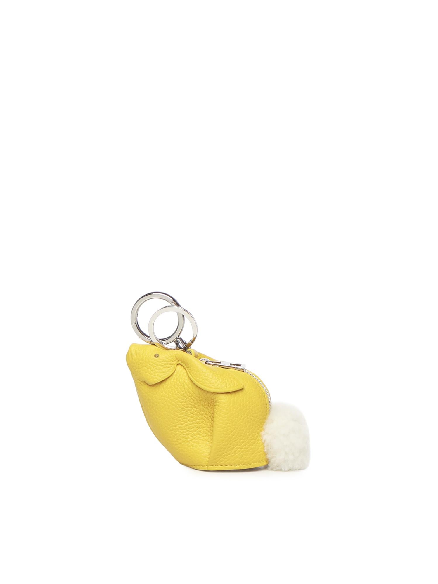 Ciondolo Bunny In Pelle DI Vitello Loewe – Гарантія оригінальності – детальний вид
