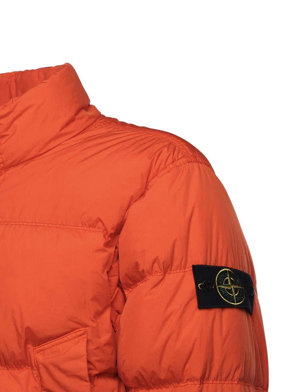 Piumino In Reps DI Nylon Con Logo Stone island оригінал – Купити в Україні – вид ззаду