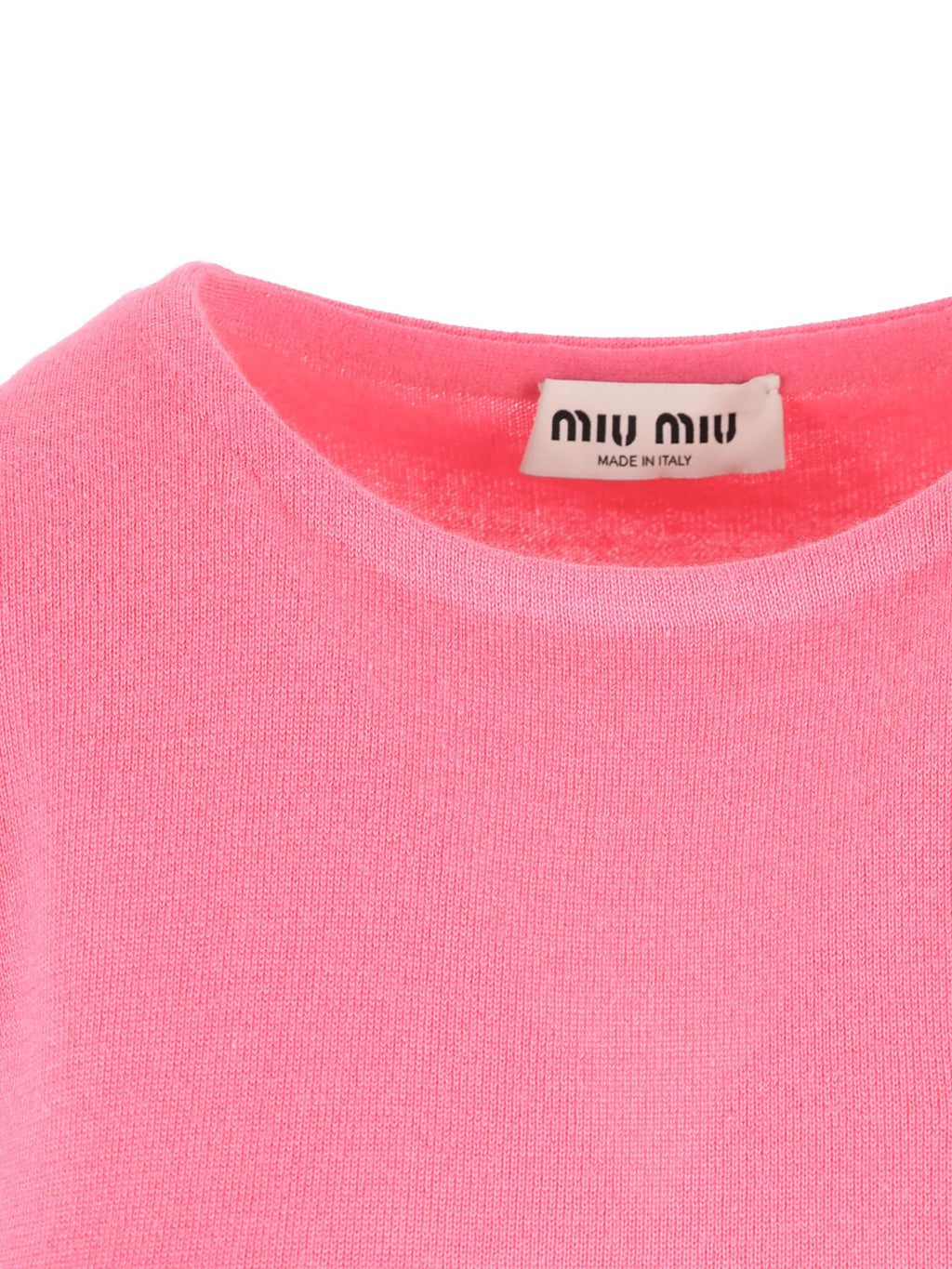 Оригінальна Silk And Cashmere Sleeveless Top Miu miu – детальний вид
