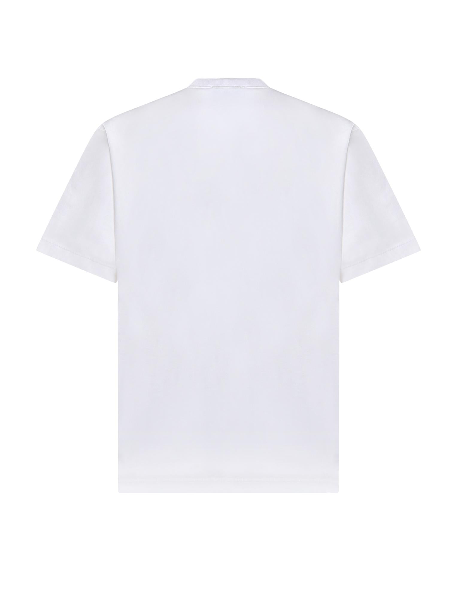 Оригінальна T-Shirt Con Patch Compass In Jersey DI Cotone Stone island – детальний вид