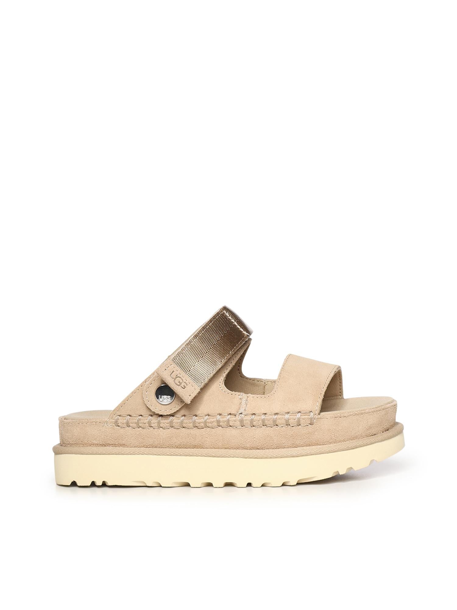 Sandali Goldenstar Glide In Suede Ugg оригінал – Купити в Україні – боковий вид