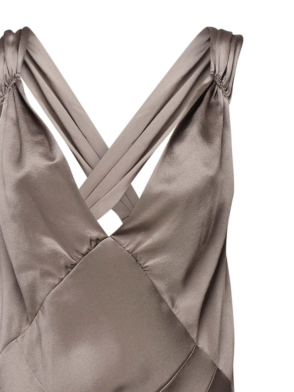 Оригінальна Abito Lungo Incrociato Sulla Schiena Saint laurent – вид ззаду