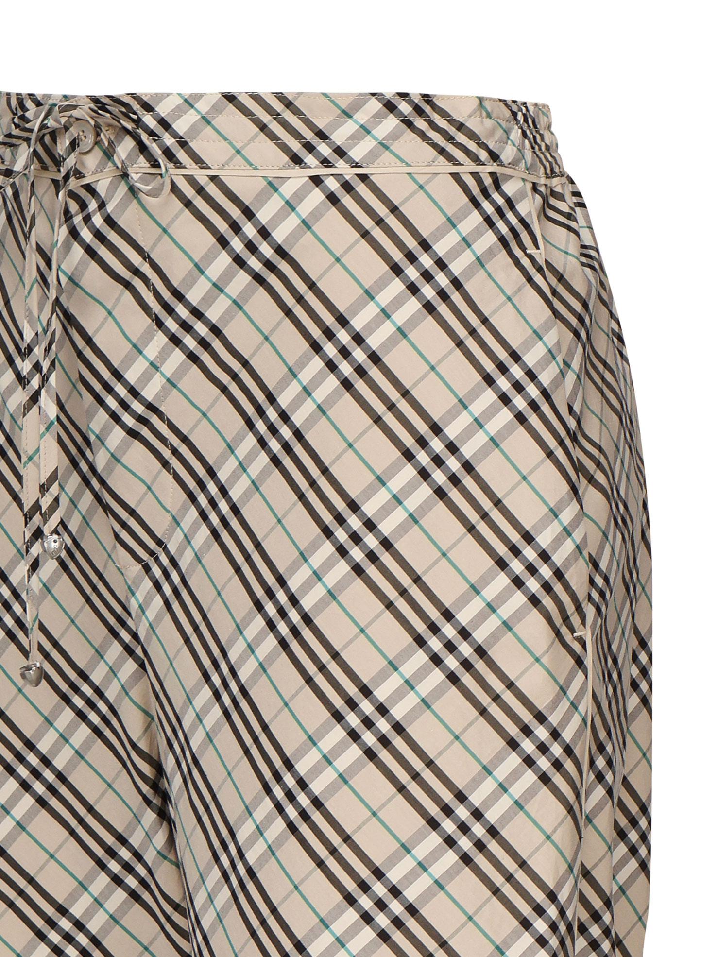 Pantaloni A Quadri Burberry – Гарантія оригінальності – вид ззаду