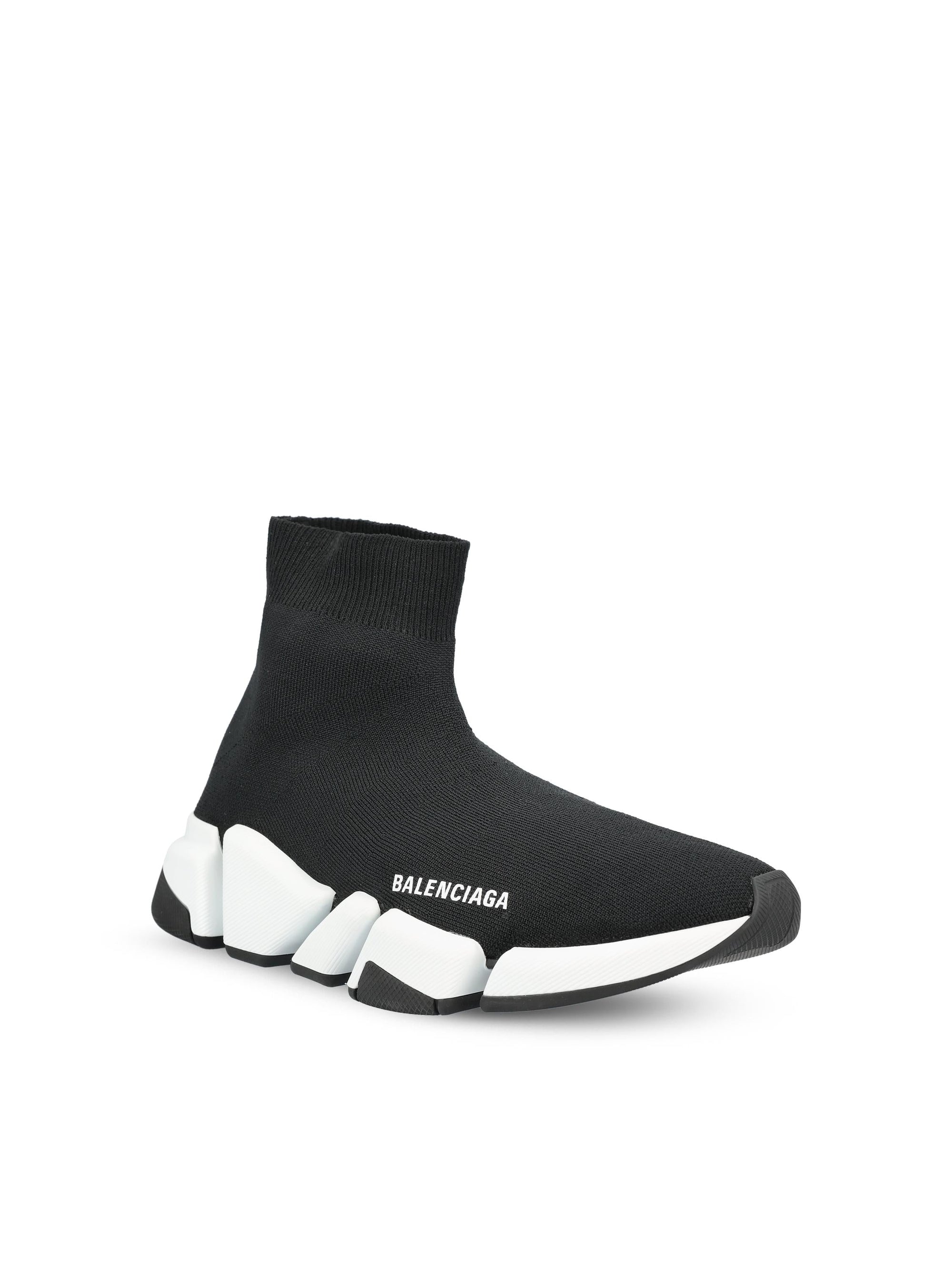 Sneaker Speed 2.0 In Maglia Balenciaga – Гарантія оригінальності – боковий вид