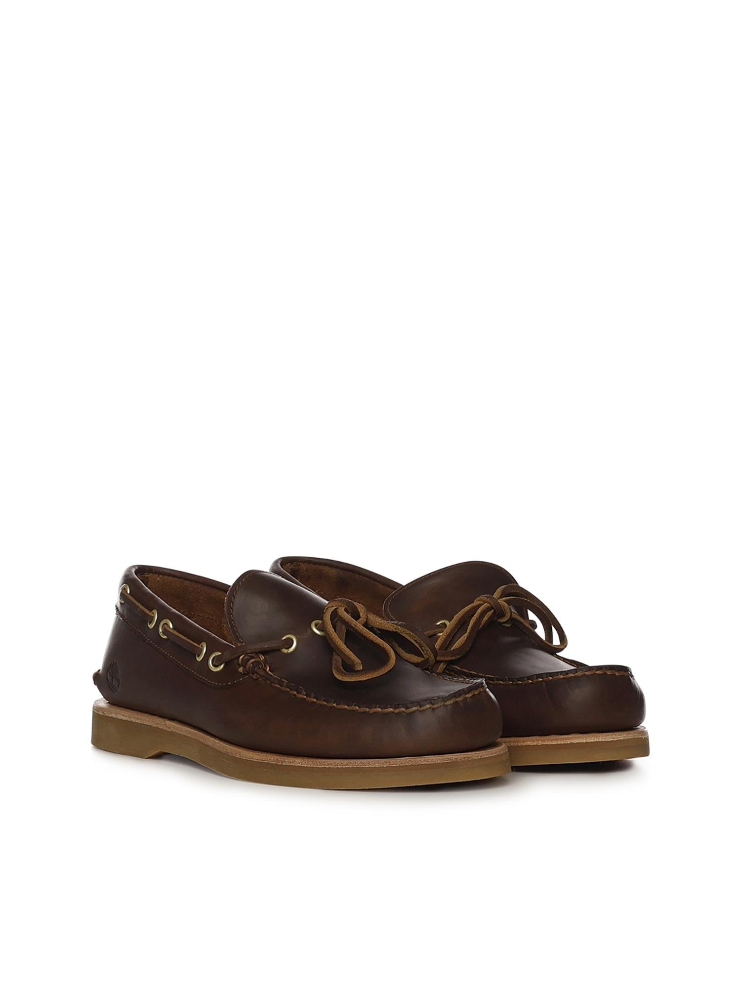 Оригінальна Scarpa Da Barca In Pelle Timberland – вид ззаду