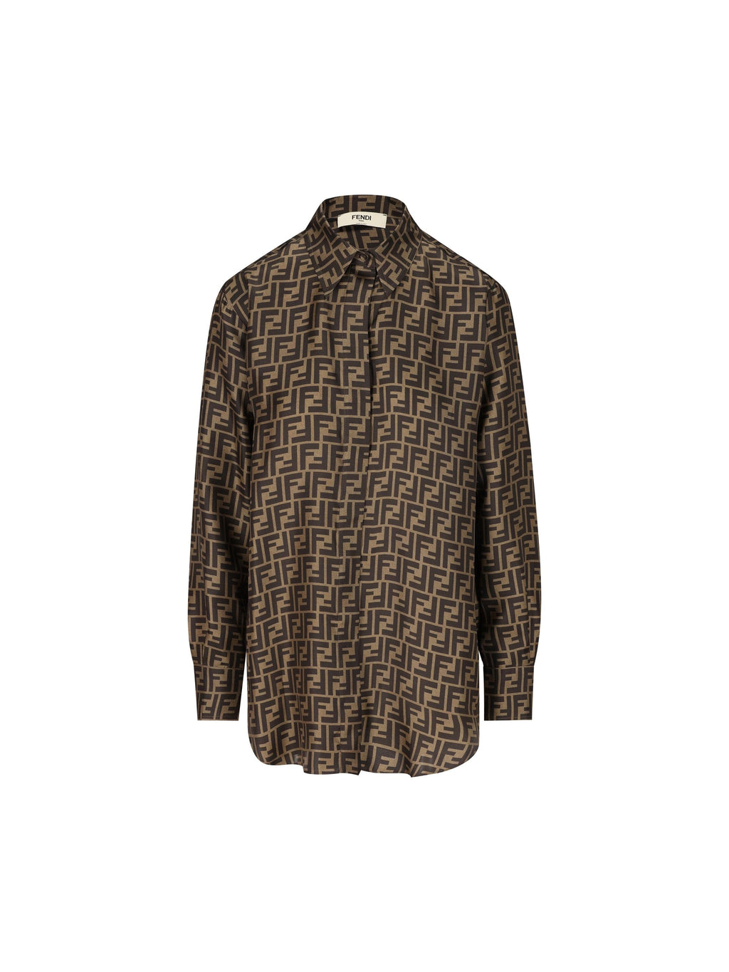 Silk Shirt Fendi оригінал – Купити в Україні – боковий вид