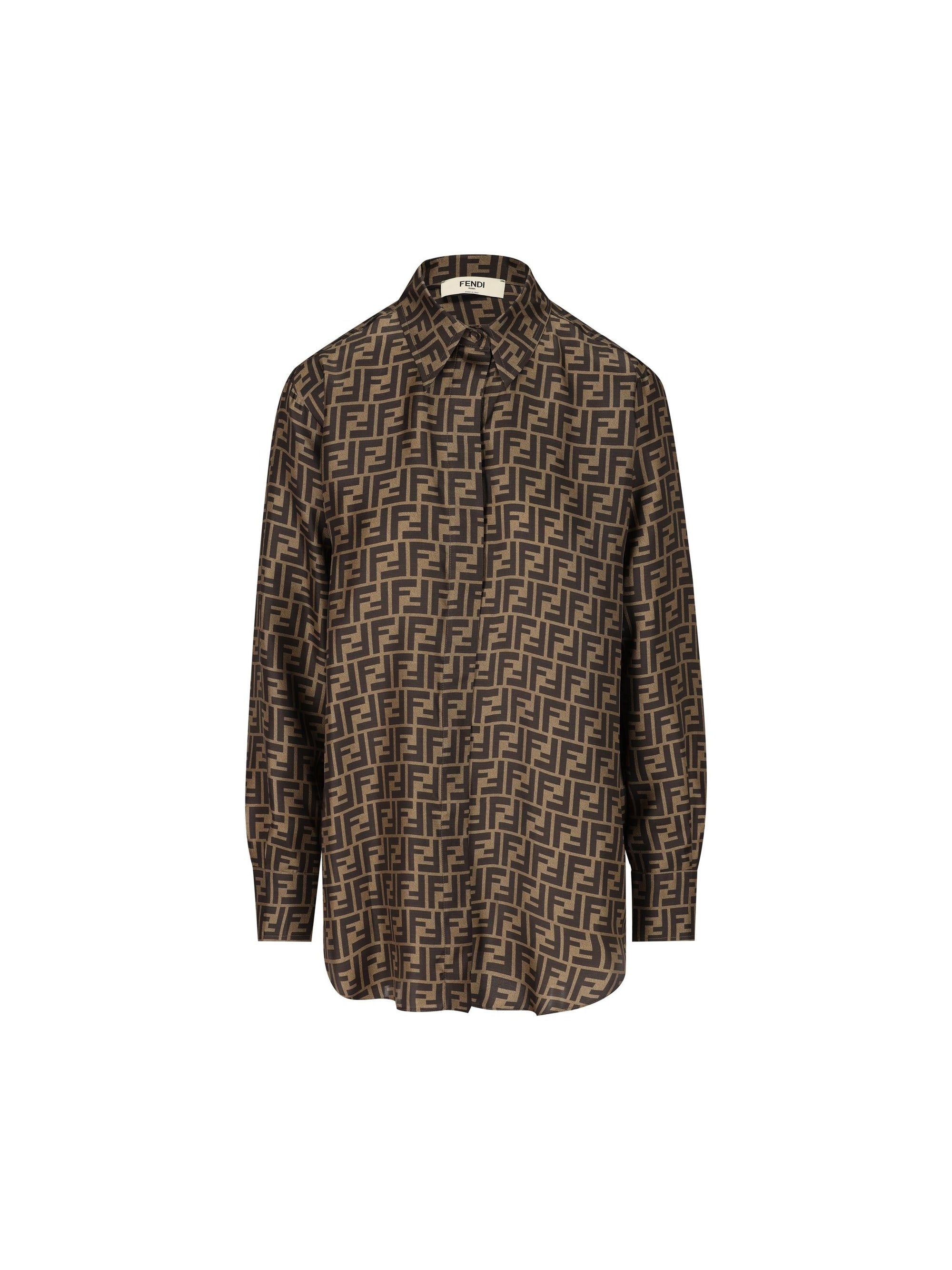 Silk Shirt Fendi оригінал – Купити в Україні – боковий вид