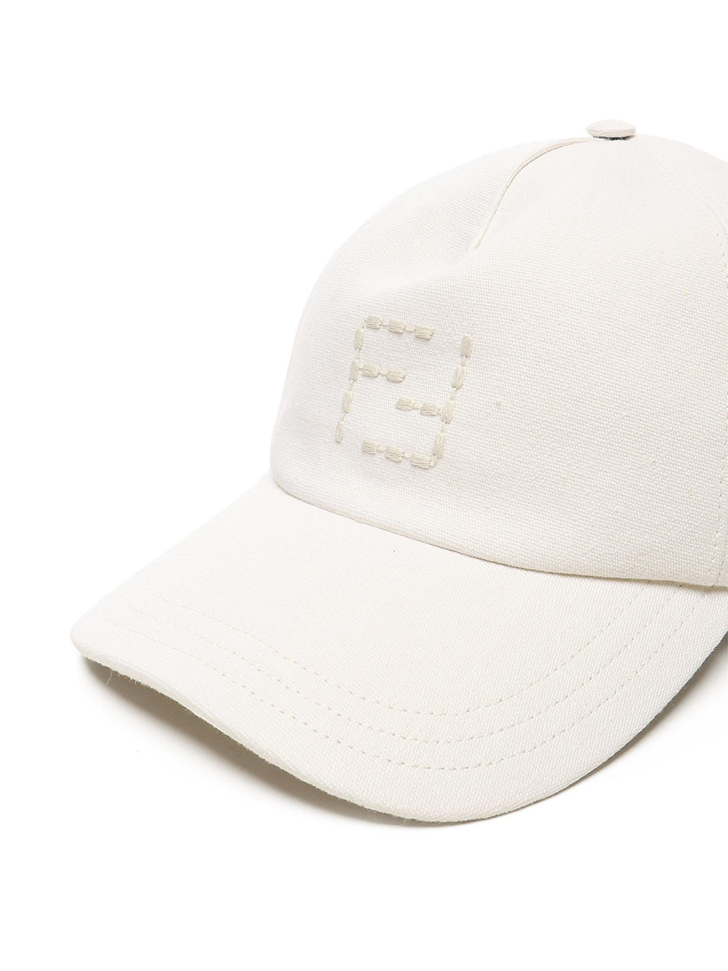 Cappello Da Baseball In Canvas Fendi – Гарантія оригінальності – збільшений вид