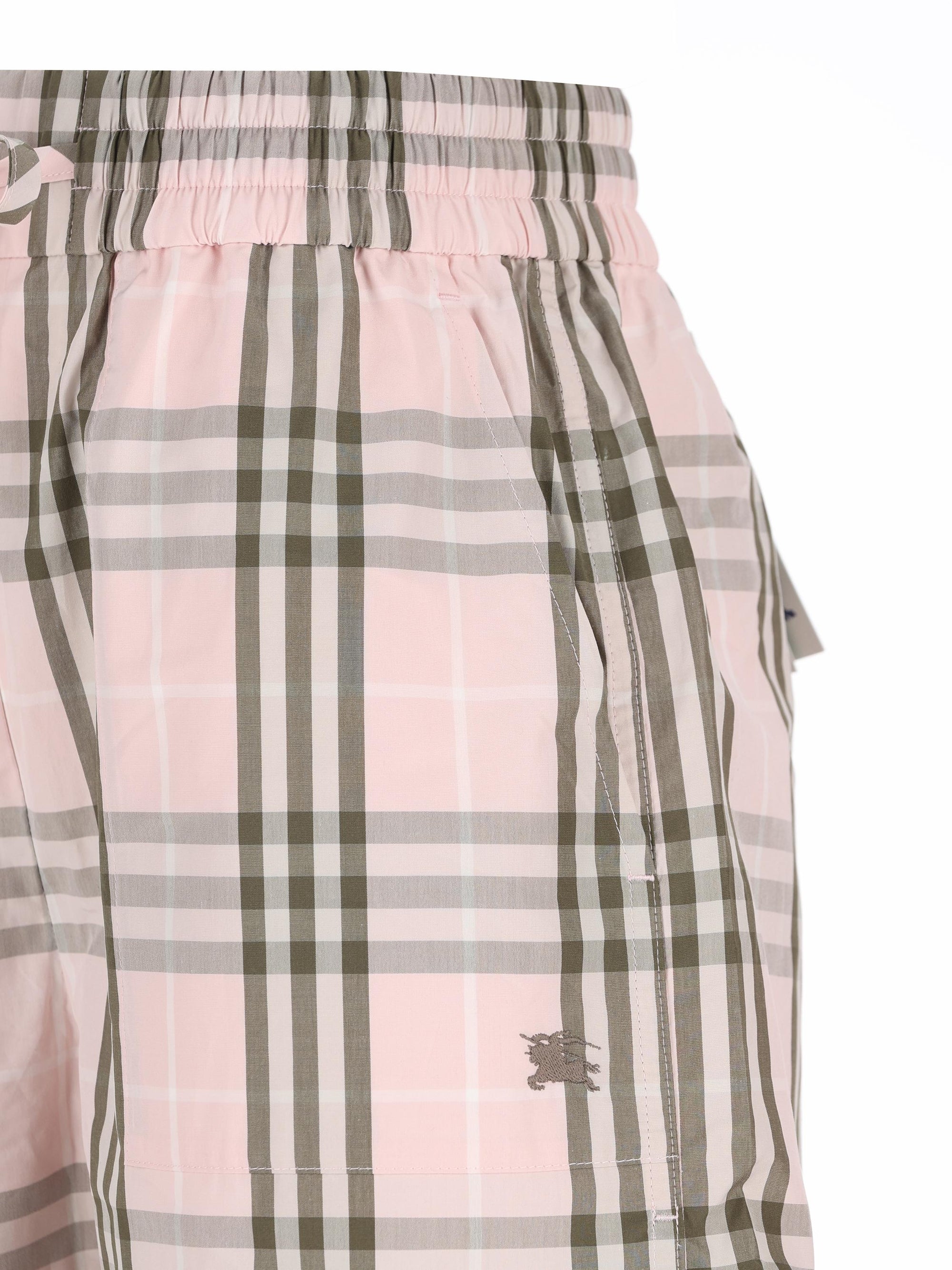 Оригінальна Cotton Check Shorts Burberry – збільшений вид