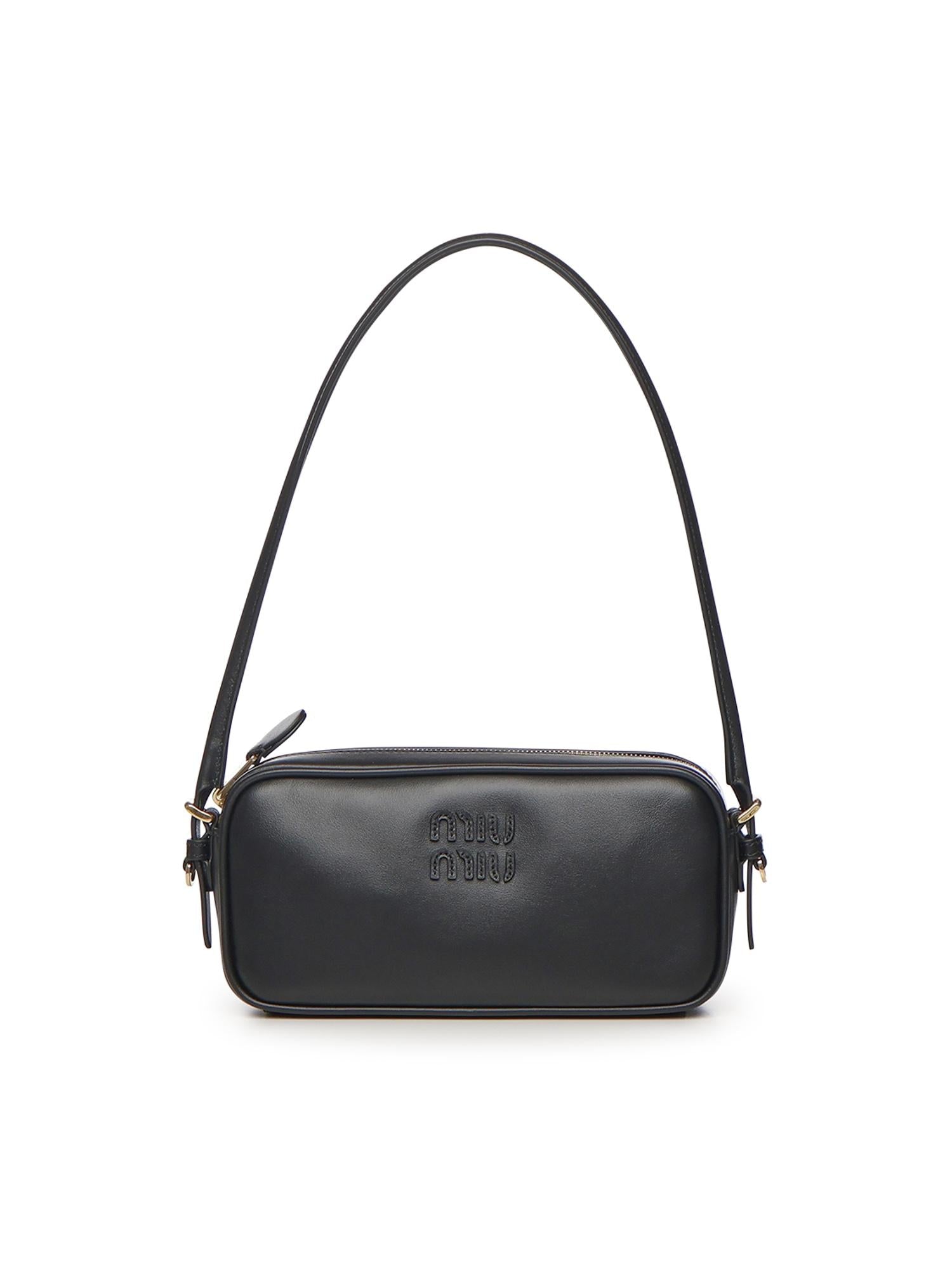 Pouch In Pelle Miu miu – Гарантія оригінальності – боковий вид