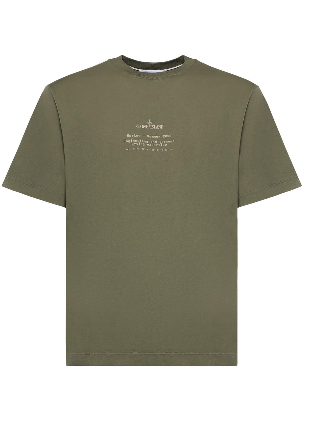 T-Shirt Con Stampa Stone Stone island оригінал – Купити в Україні – боковий вид