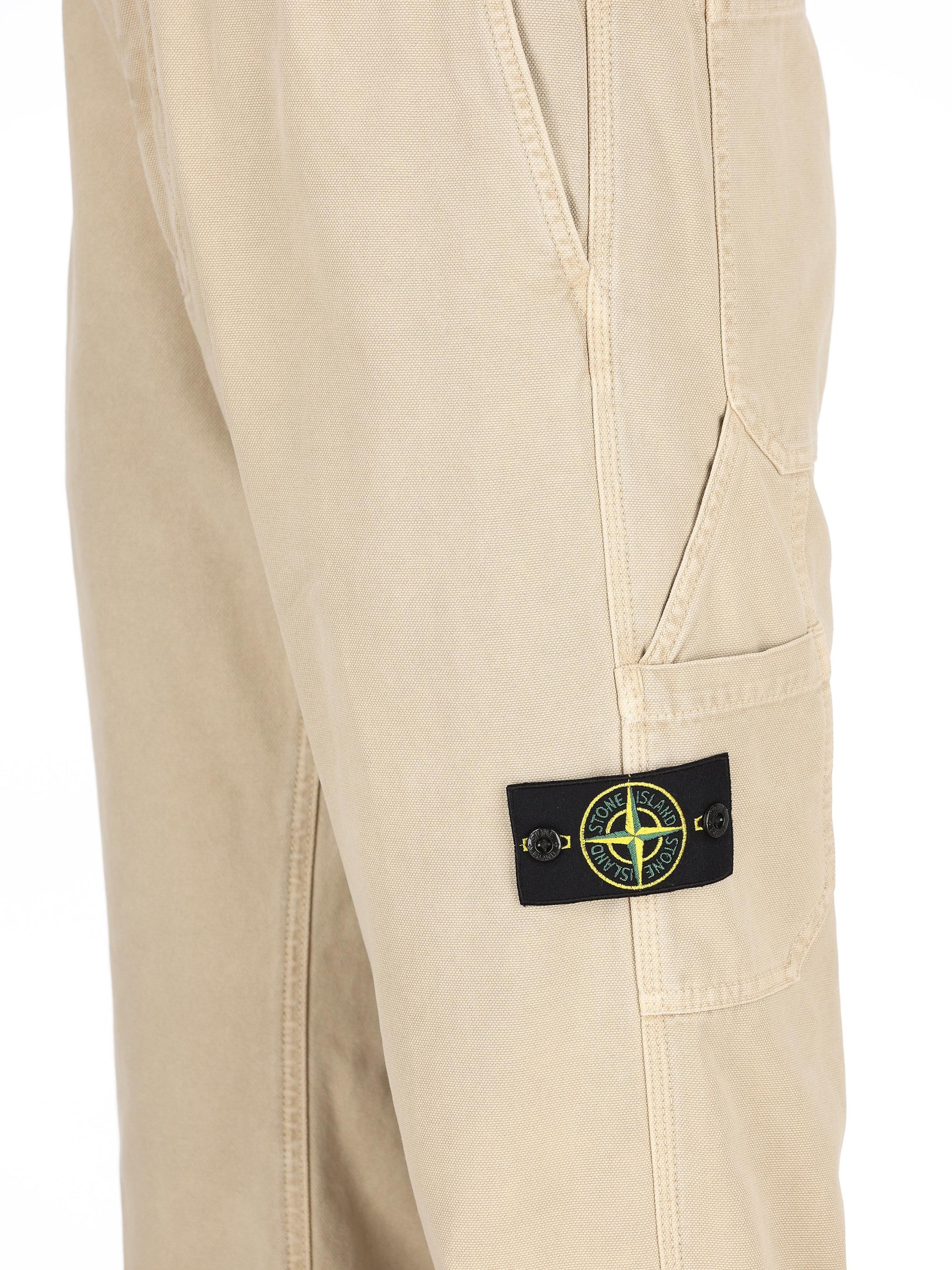 Оригінальна Cotton Trousers Stone island – детальний вид