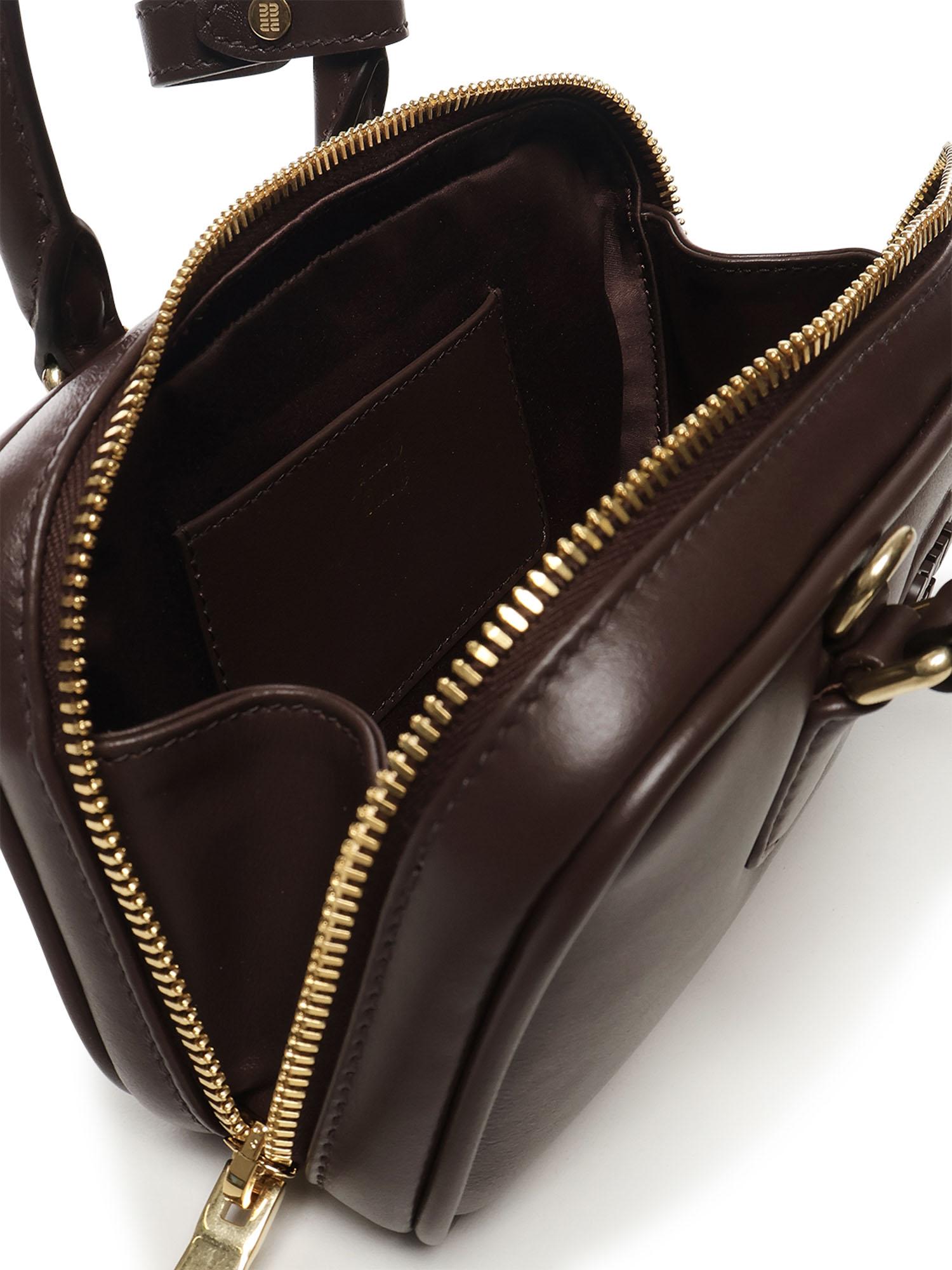 Оригінальна Mini Borsa Arcadie In Pelle Miu miu – збільшений вид