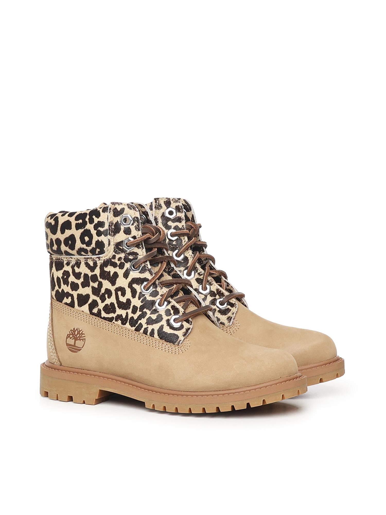 Оригінальна Stivaletti Leopard 6-Inch Premium Timberland – вид ззаду