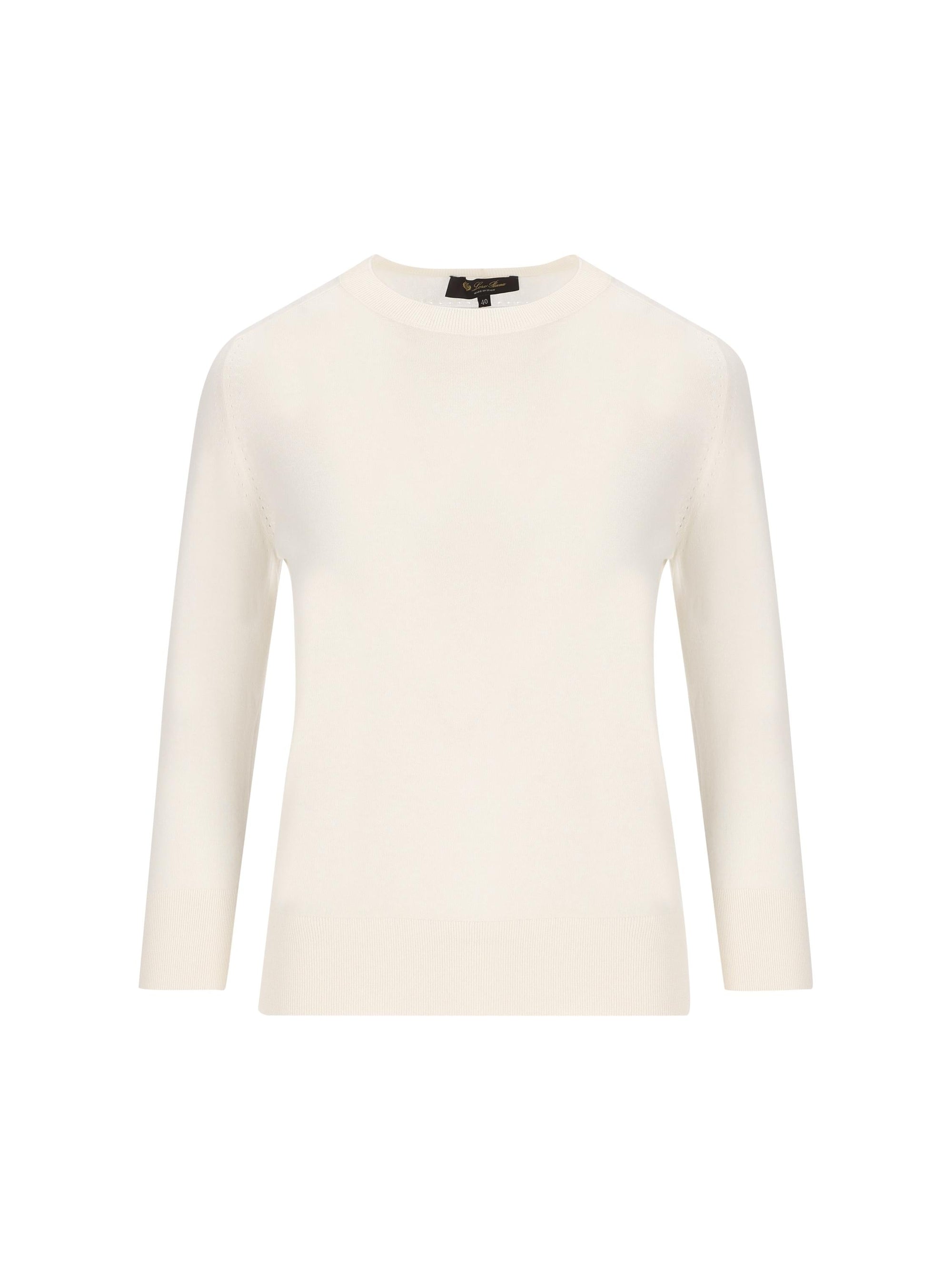 Feather Crew Neck Loro piana оригінал – Купити в Україні – боковий вид