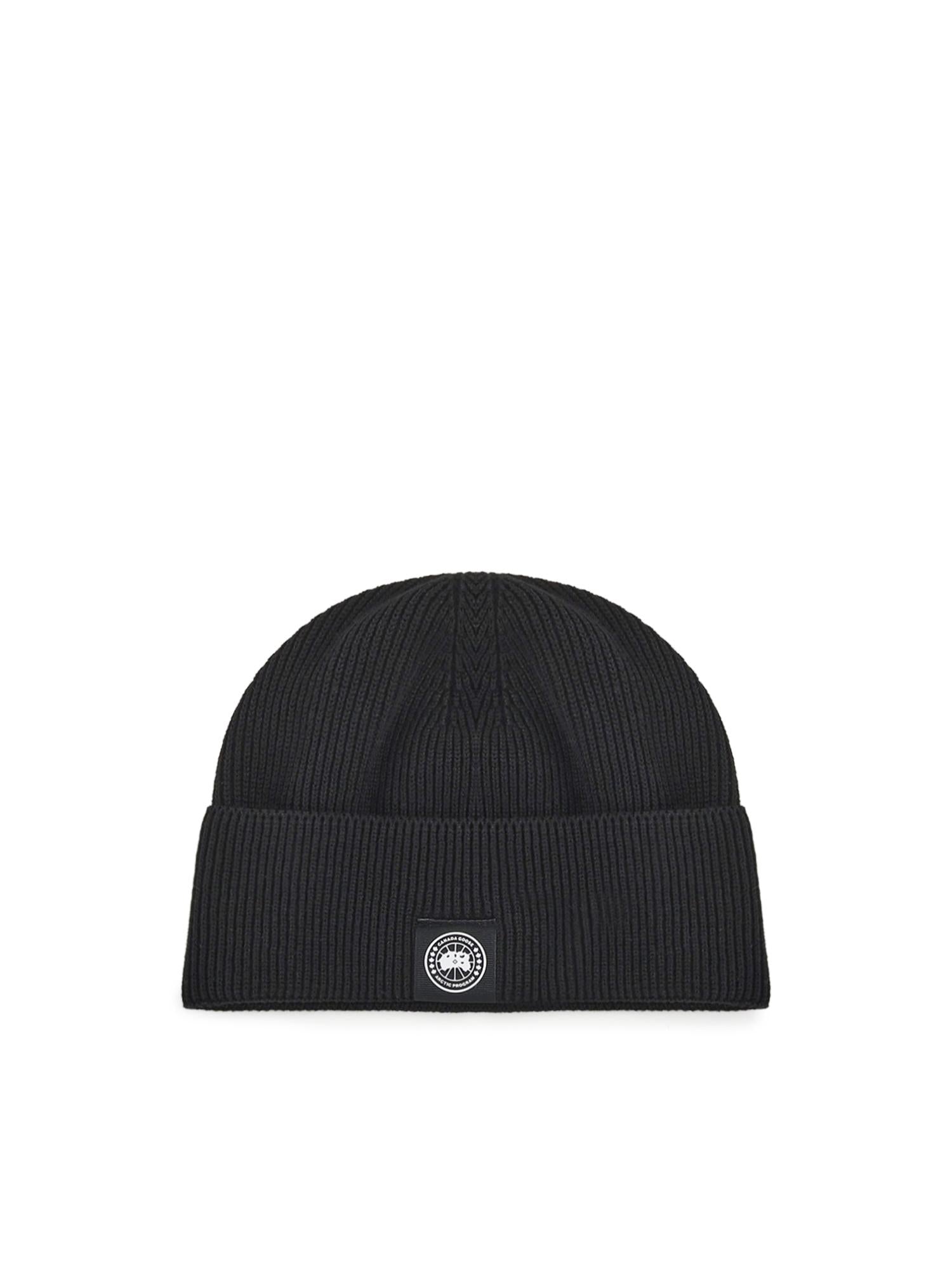 Cappello Beanie In Cotone Canada goose – Гарантія оригінальності – вид ззаду