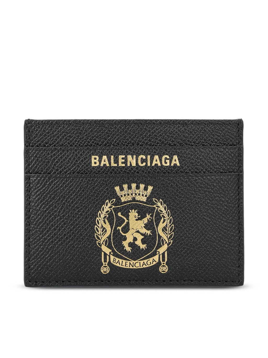 Оригінальна Leather Cardholder Balenciaga – боковий вид