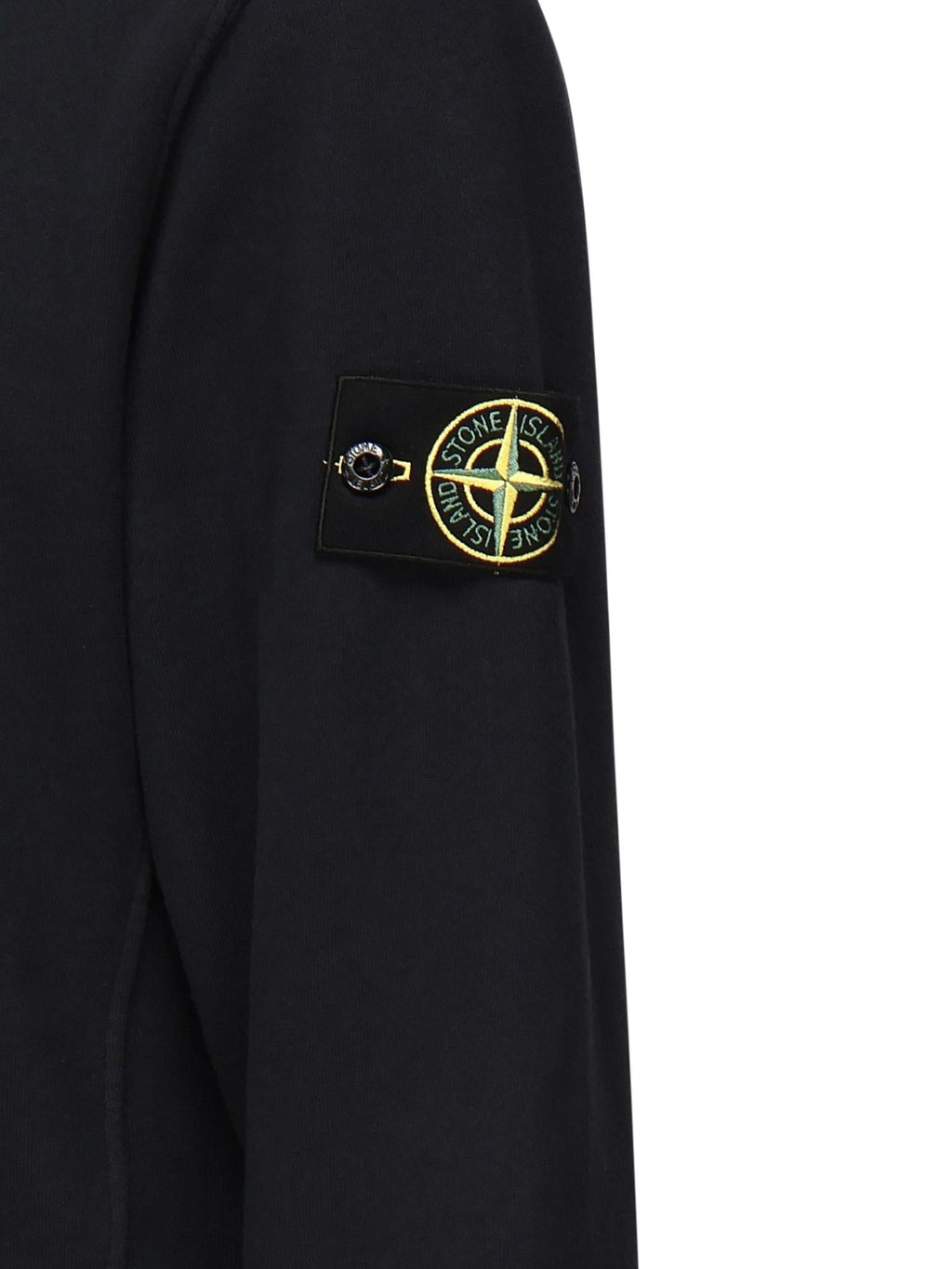 Оригінальна Felpa Girocollo Con Logo Stone island – вид ззаду