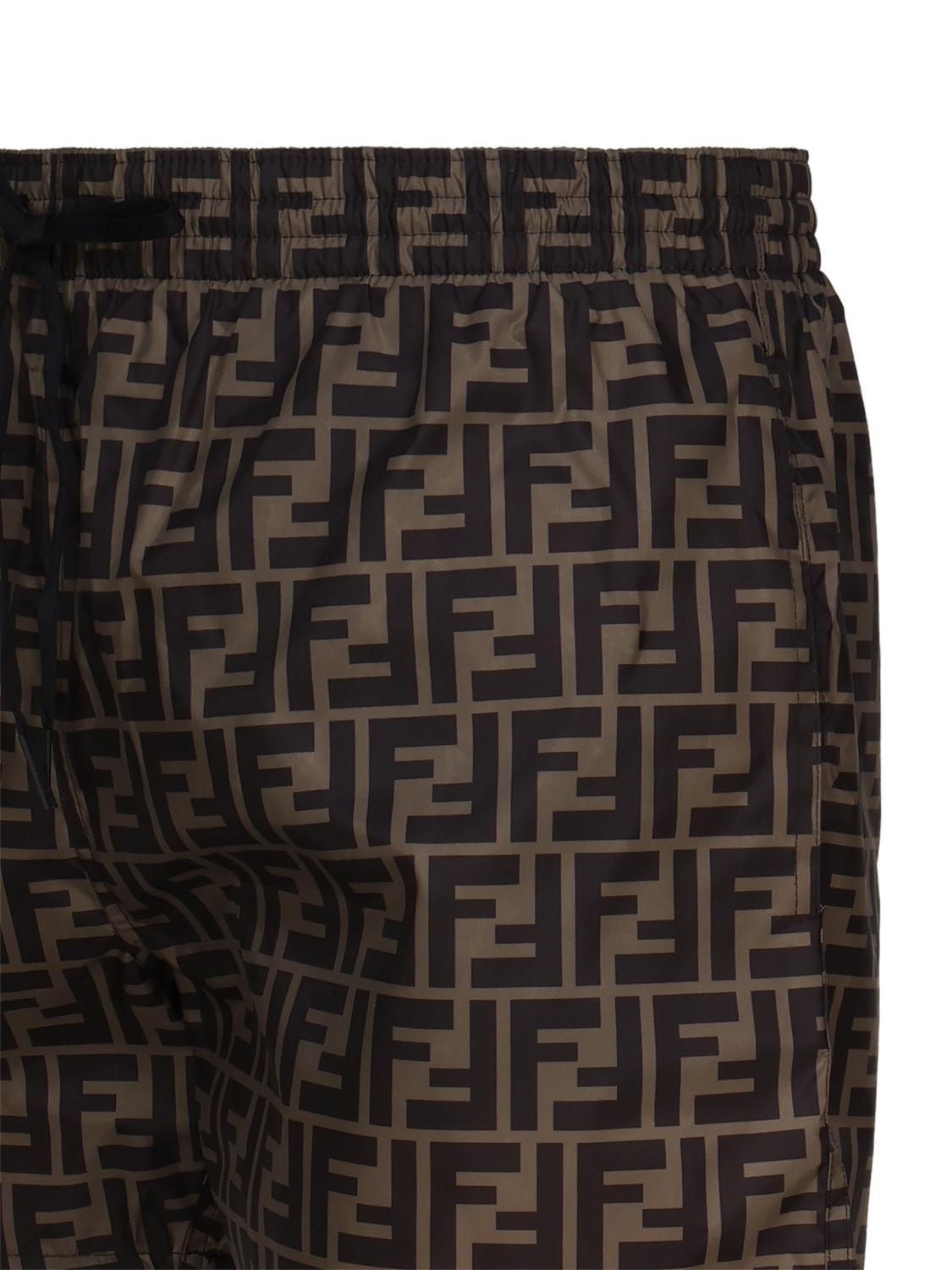 Boxer Mare Logo All Over Fendi – Гарантія оригінальності – вид ззаду