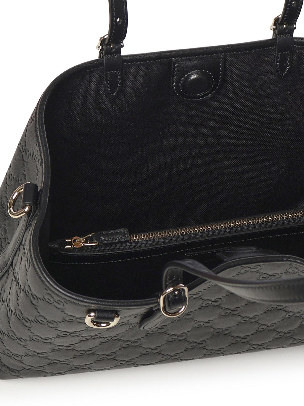 Оригінальна Borsa Shopping Gg Emblem In Pelle Media Gucci – збільшений вид