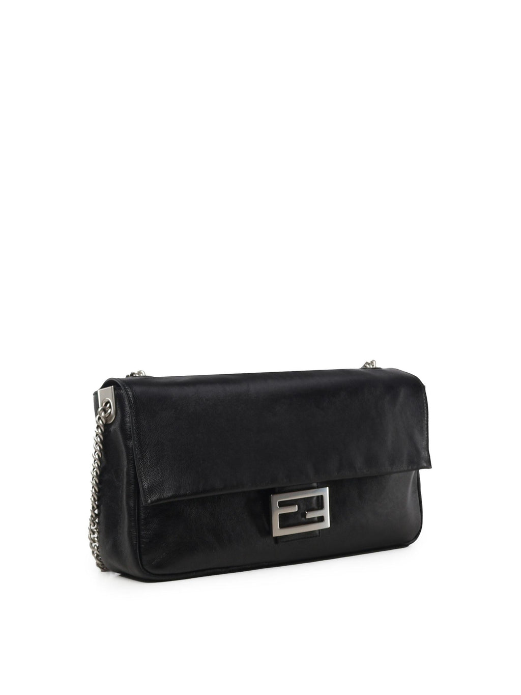 Оригінальна Borsa Baguette Chain Large In Pelle Fendi – вид ззаду